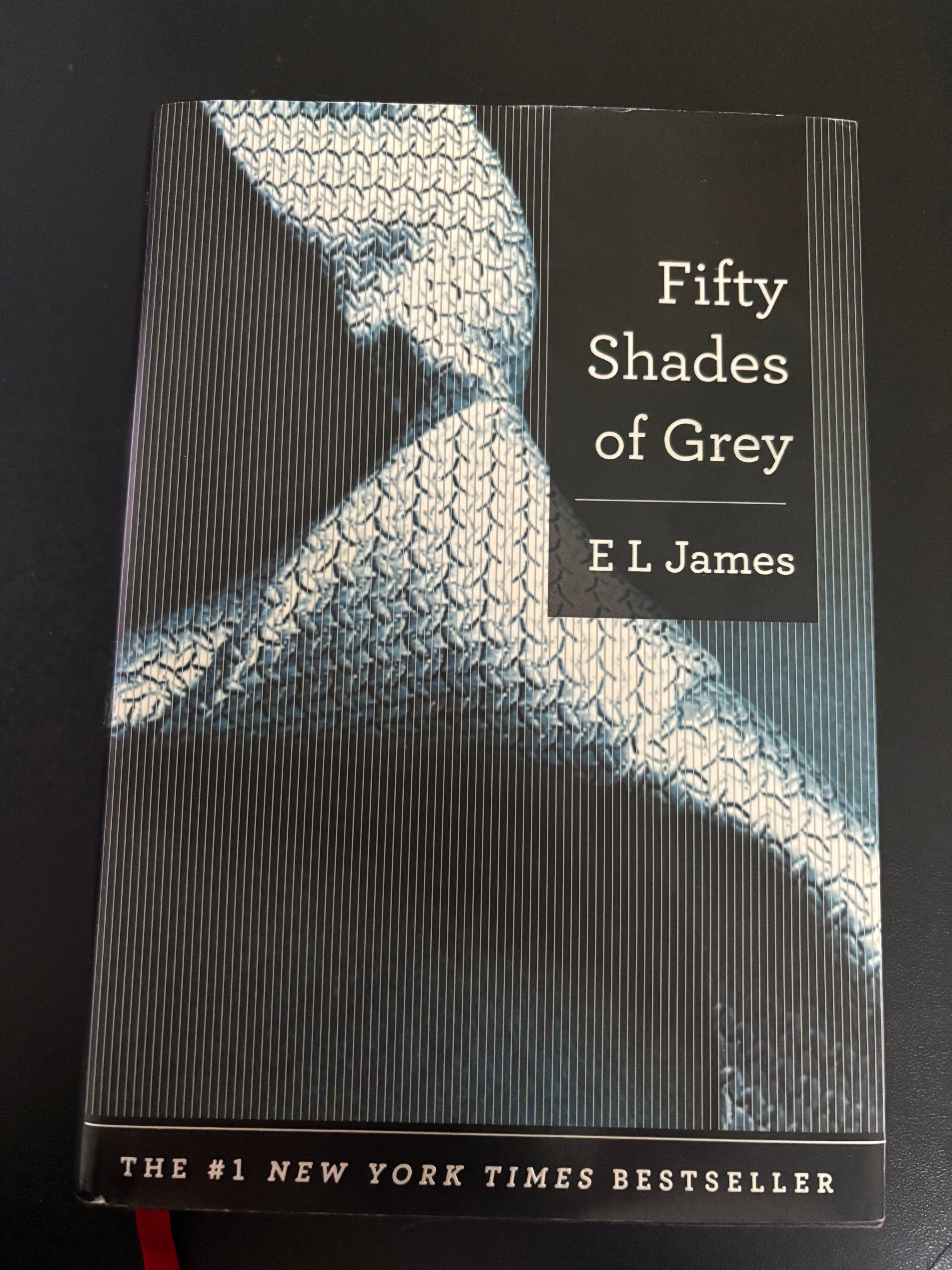 Fifty Shades of Grey by E.L. James hardcover (like new)