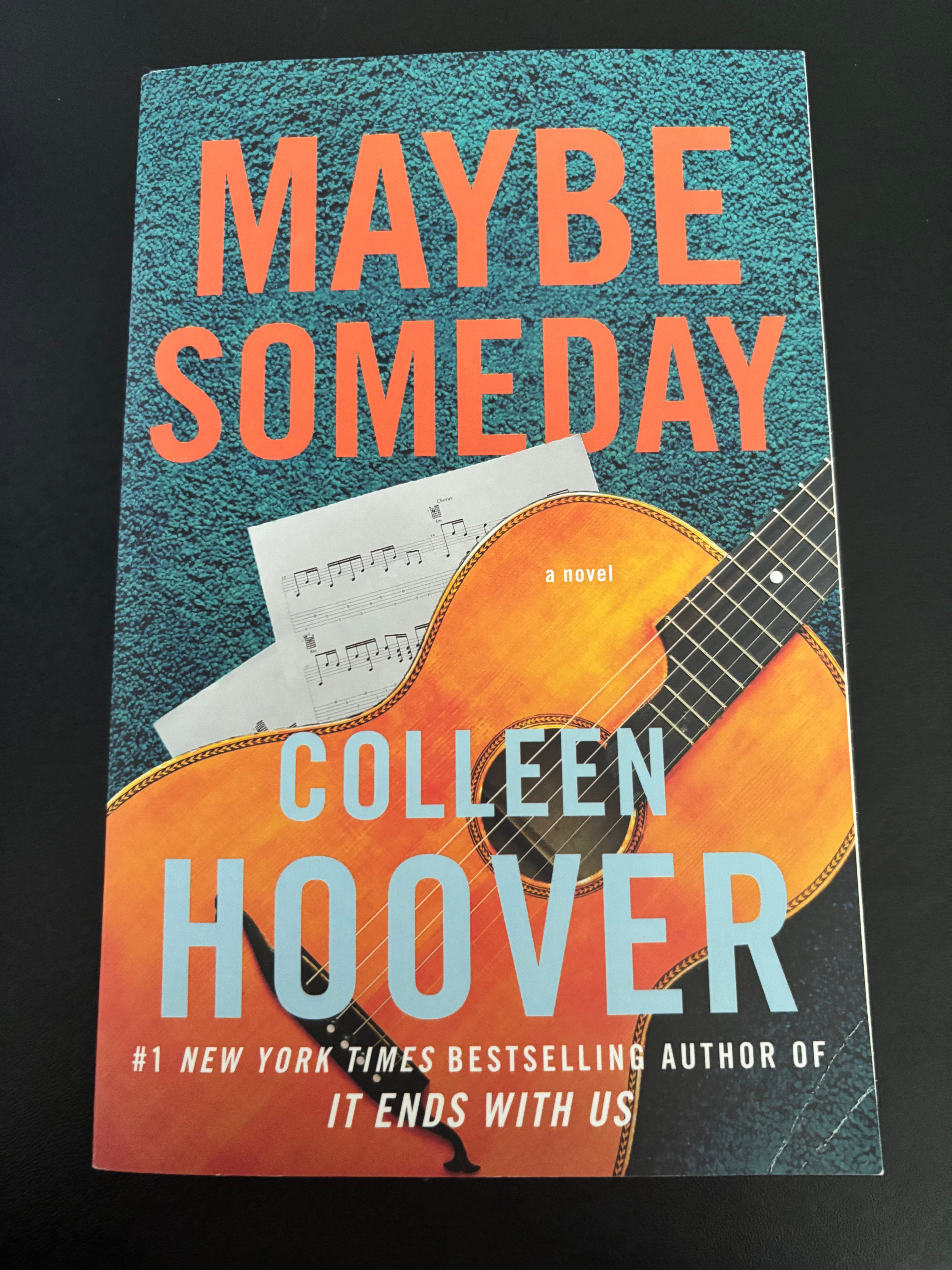 Maybe Someday (Book 1 of the Maybe series) by Colleen Hoover paperback (like new)