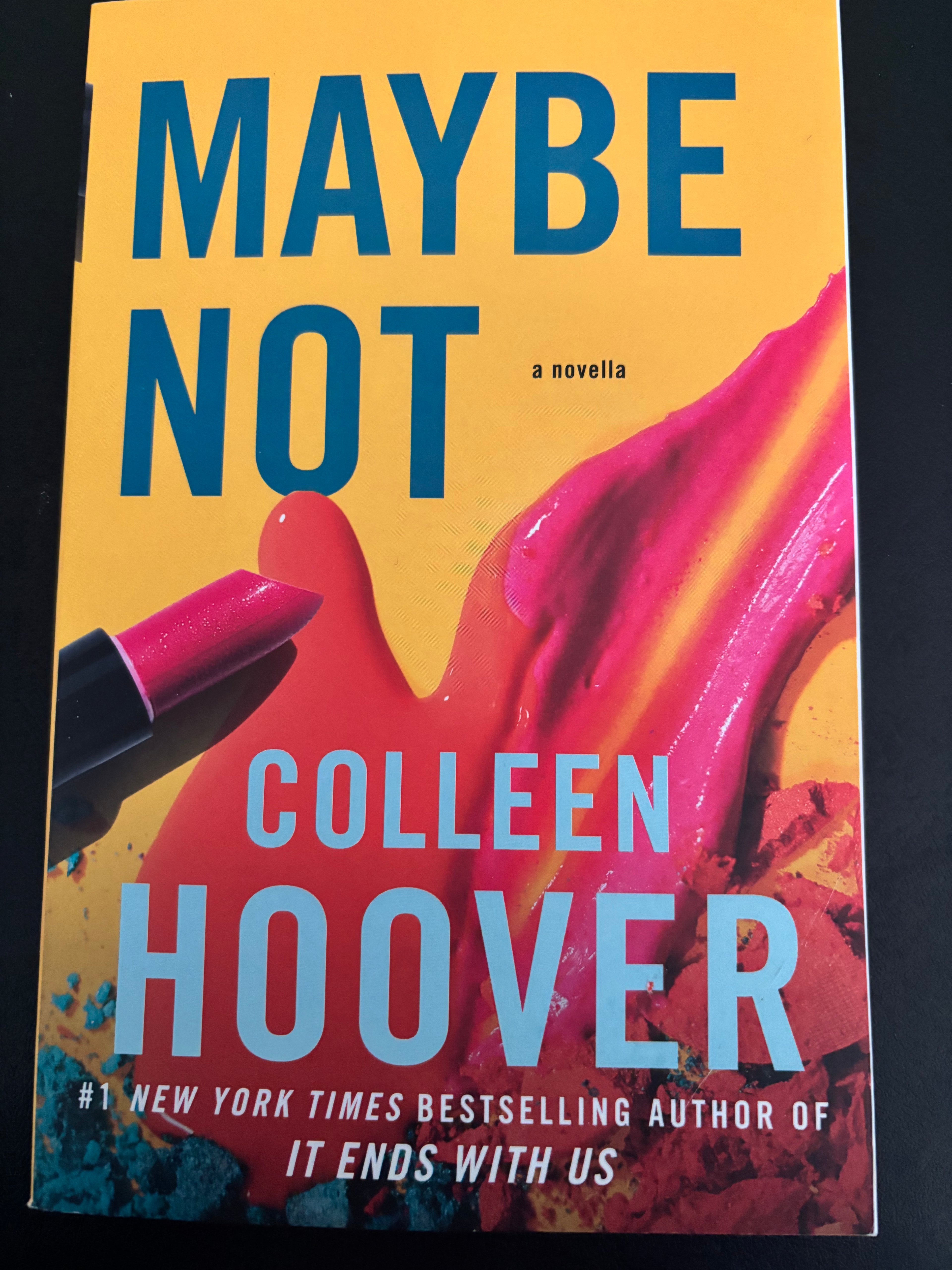 Maybe Not (Book 1.5 of the Maybe series) by Colleen Hoover paperback novella (like new)