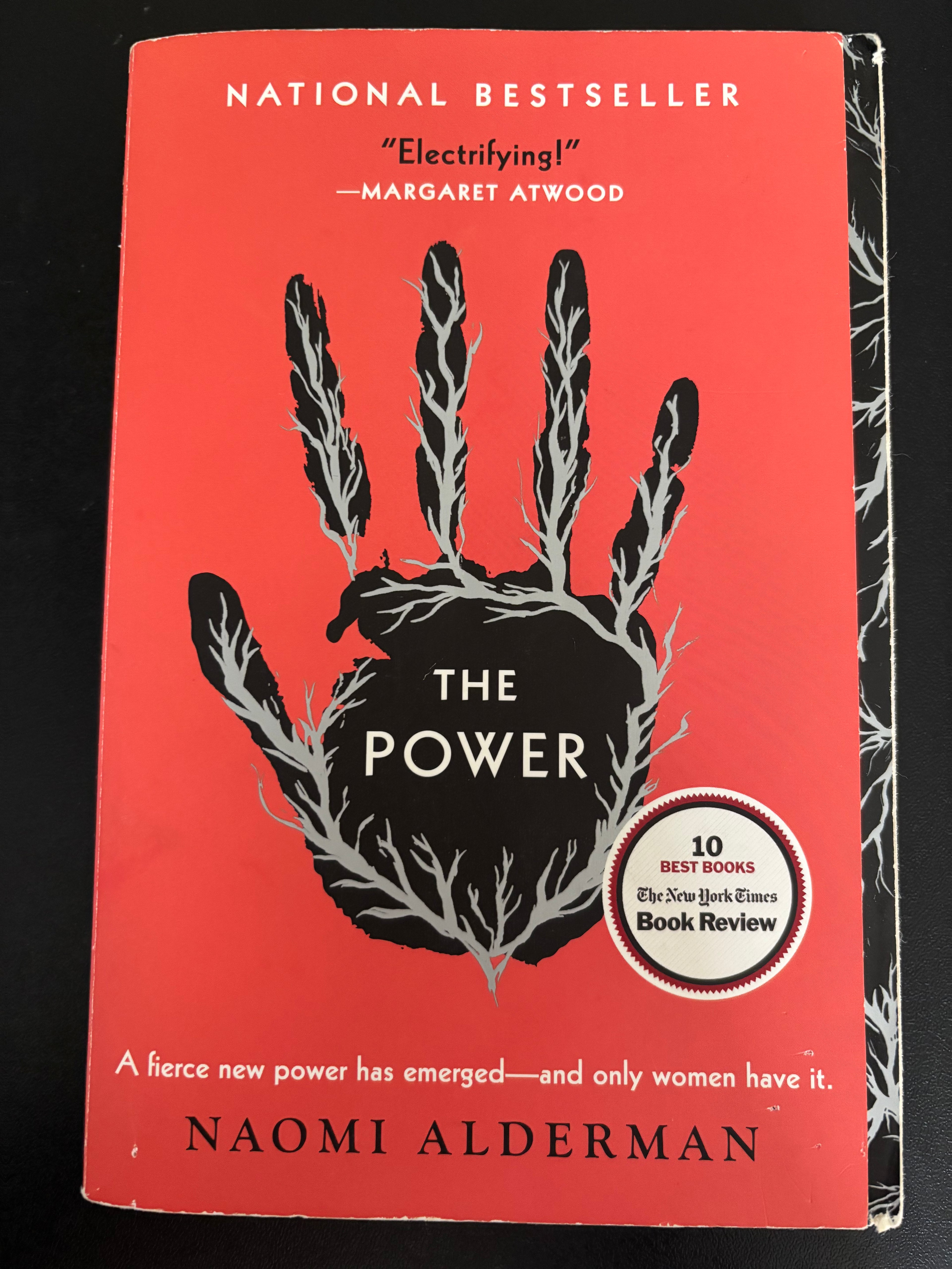 The Power by Naomi Alderman paperback (rescued)