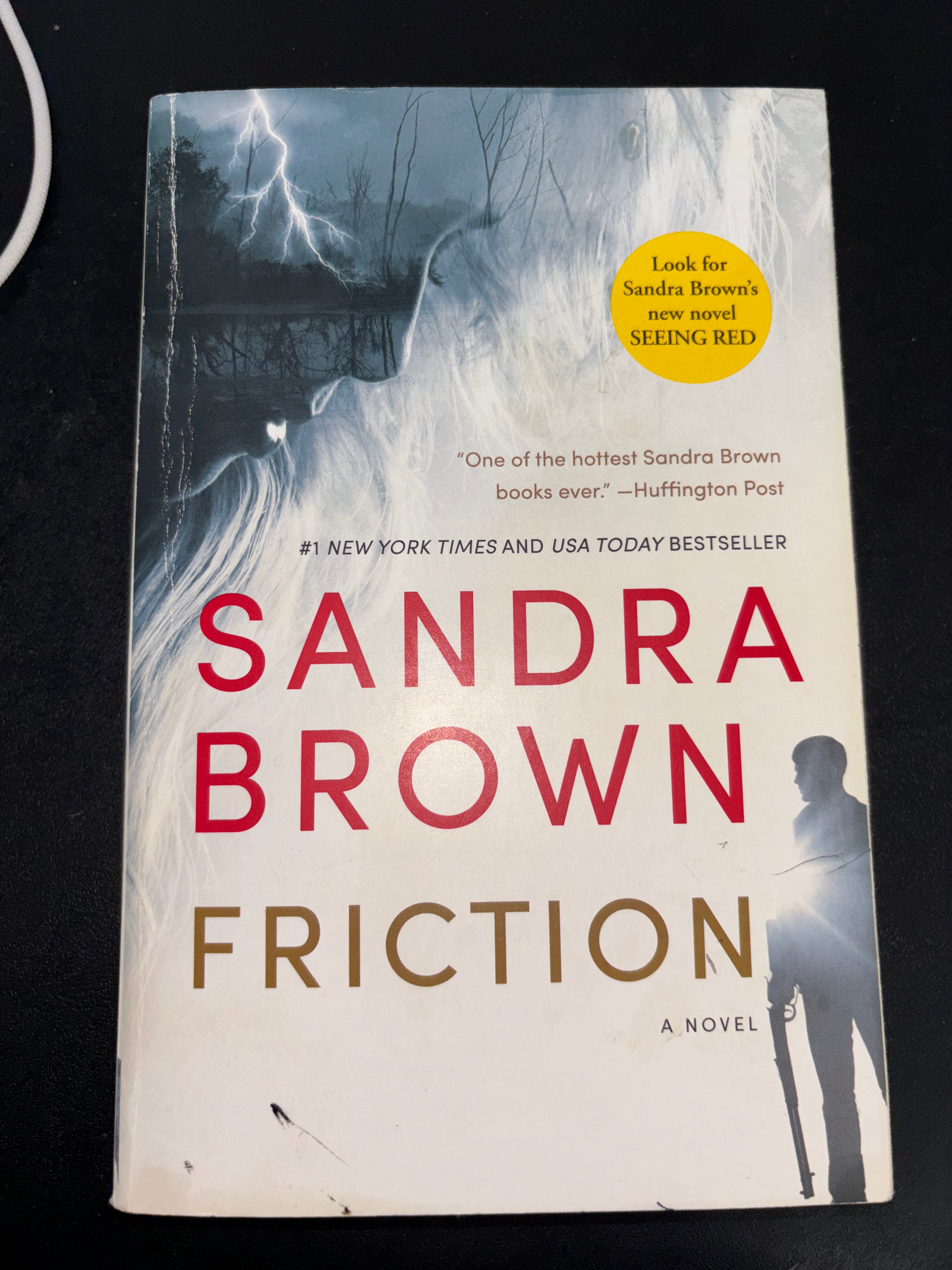 Friction by Sandra Brown paperback (rescued)