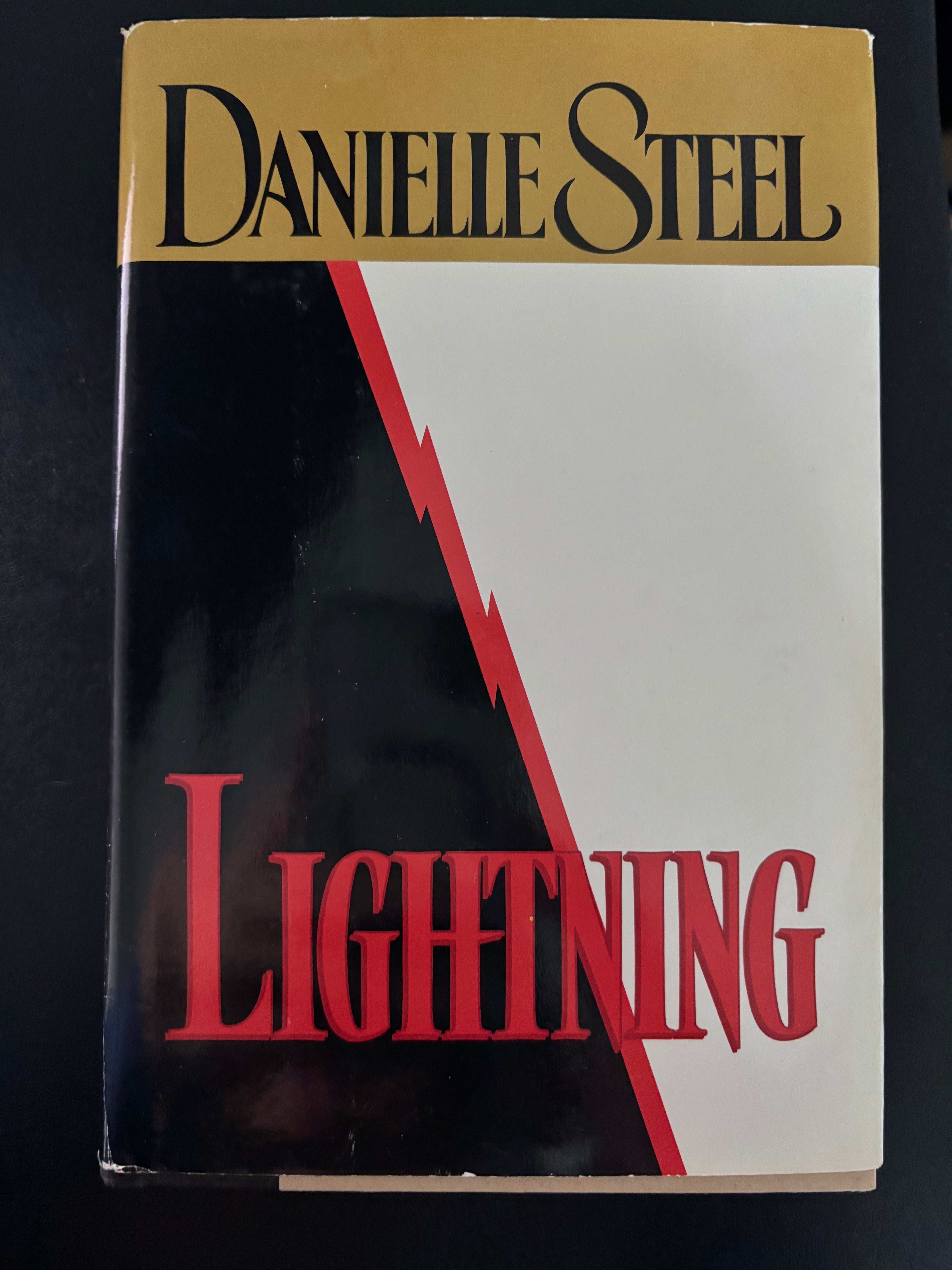 Lightning by Danielle Steel hardcover (rescued)