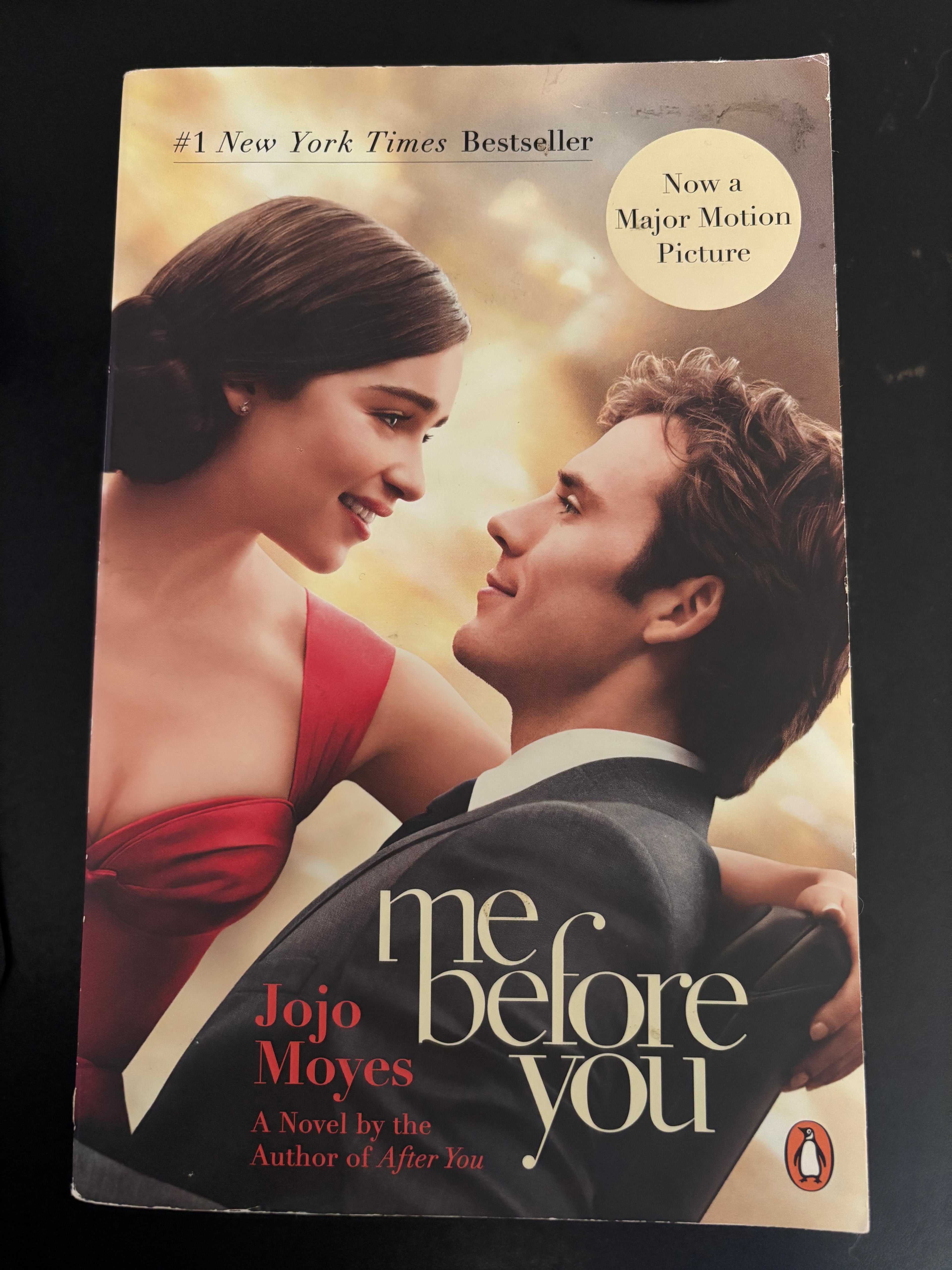 Me Before You (Book 1 of the Me Before You series) by Jojo Moyes paperback (rescued)