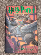 Harry Potter and the Prisoner of Azkaban (Book 3 of the Harry Potter series) by J.K. Rowling Tween/YA hardcover (rescued) (2 different spine options)