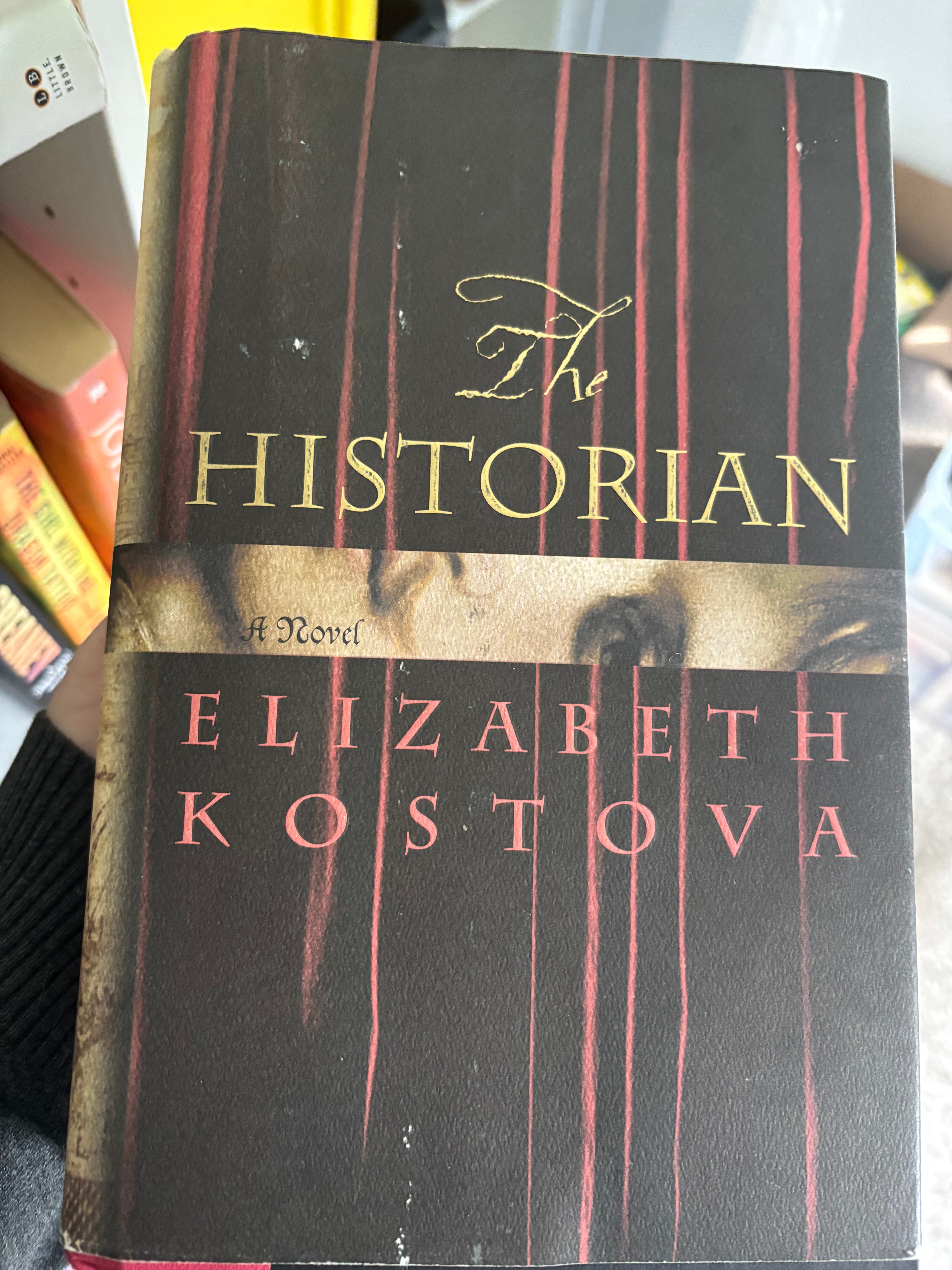 The Historian by Elizabeth Kostova hardcover (rescued)
