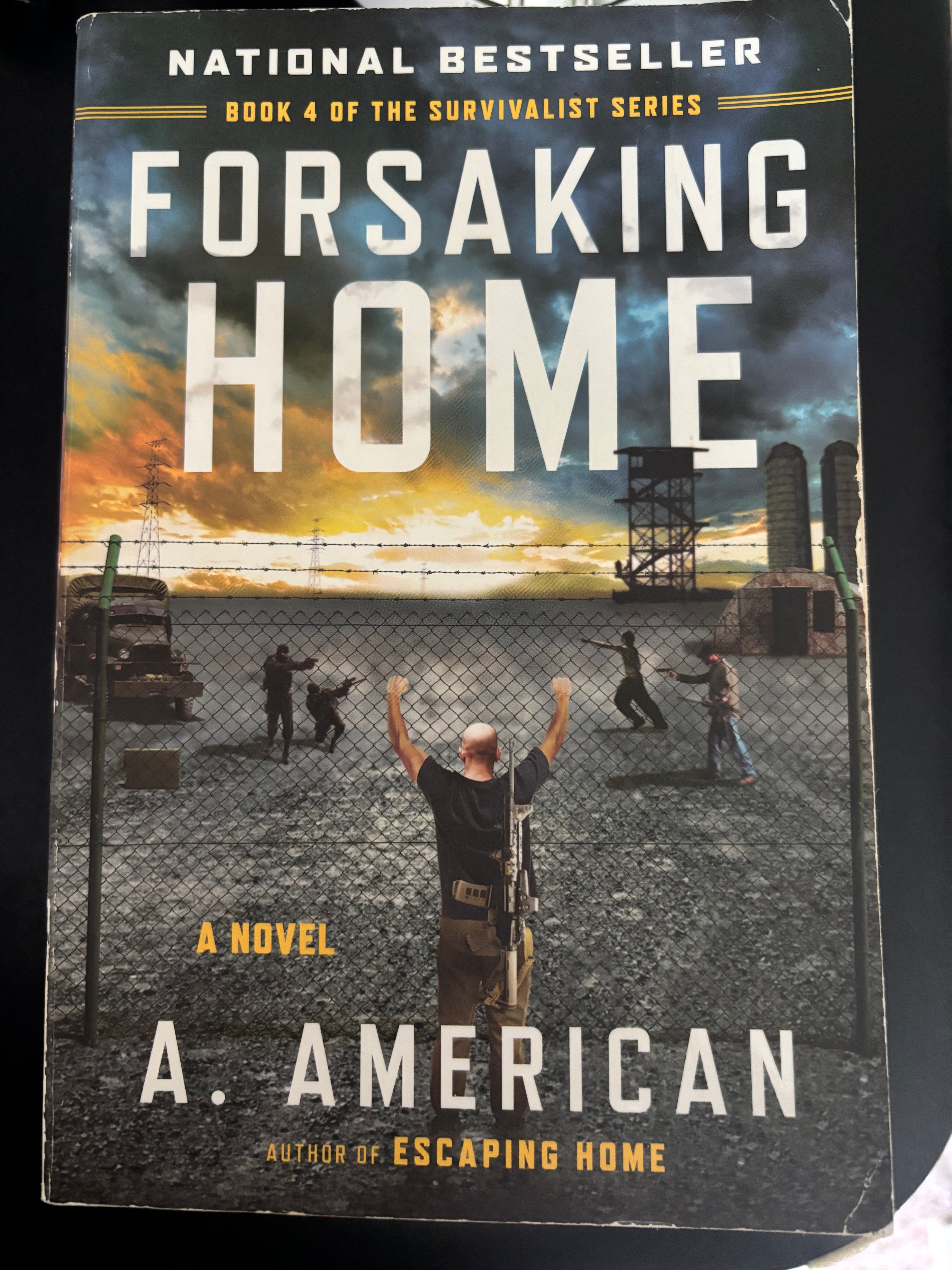Forsaking Home (book 4 of the Survivalist Series) by A. American paperback (rescued)