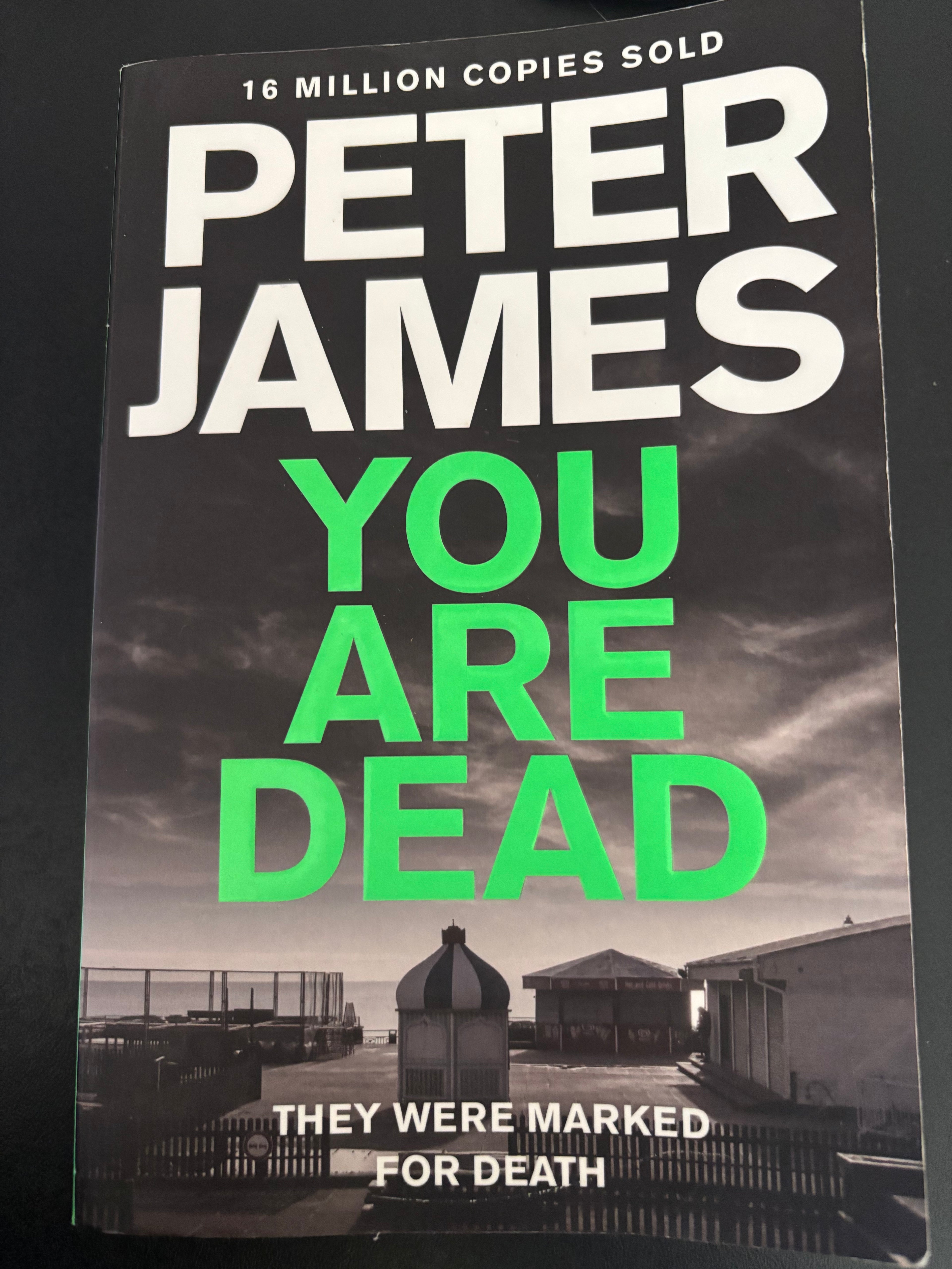 You Are Dead by Peter James paperback (rescued)