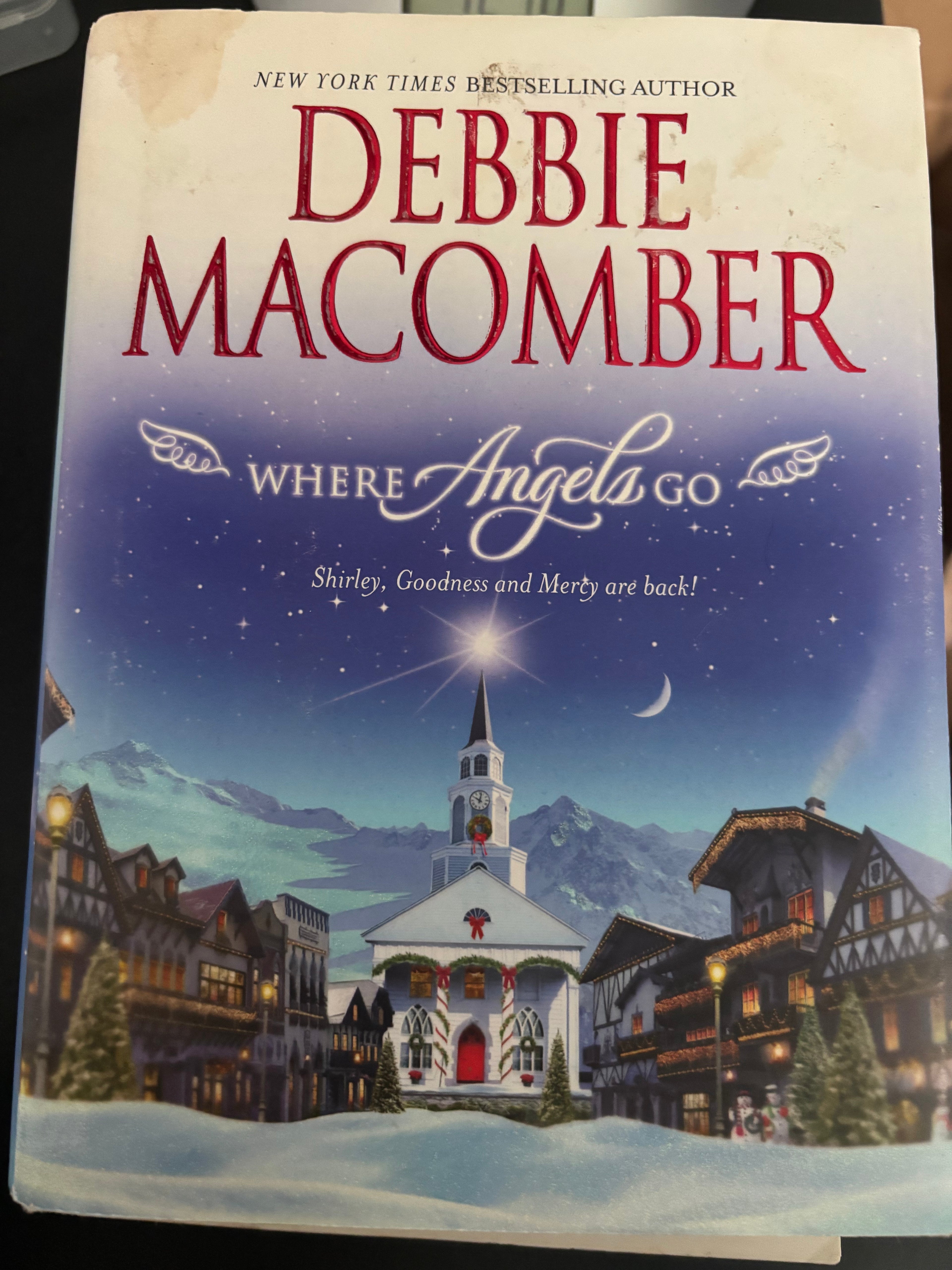 Where Angels Go (Book 6 of the Angels Everywhere series) by Debbie Macomber paperback (rescued)
