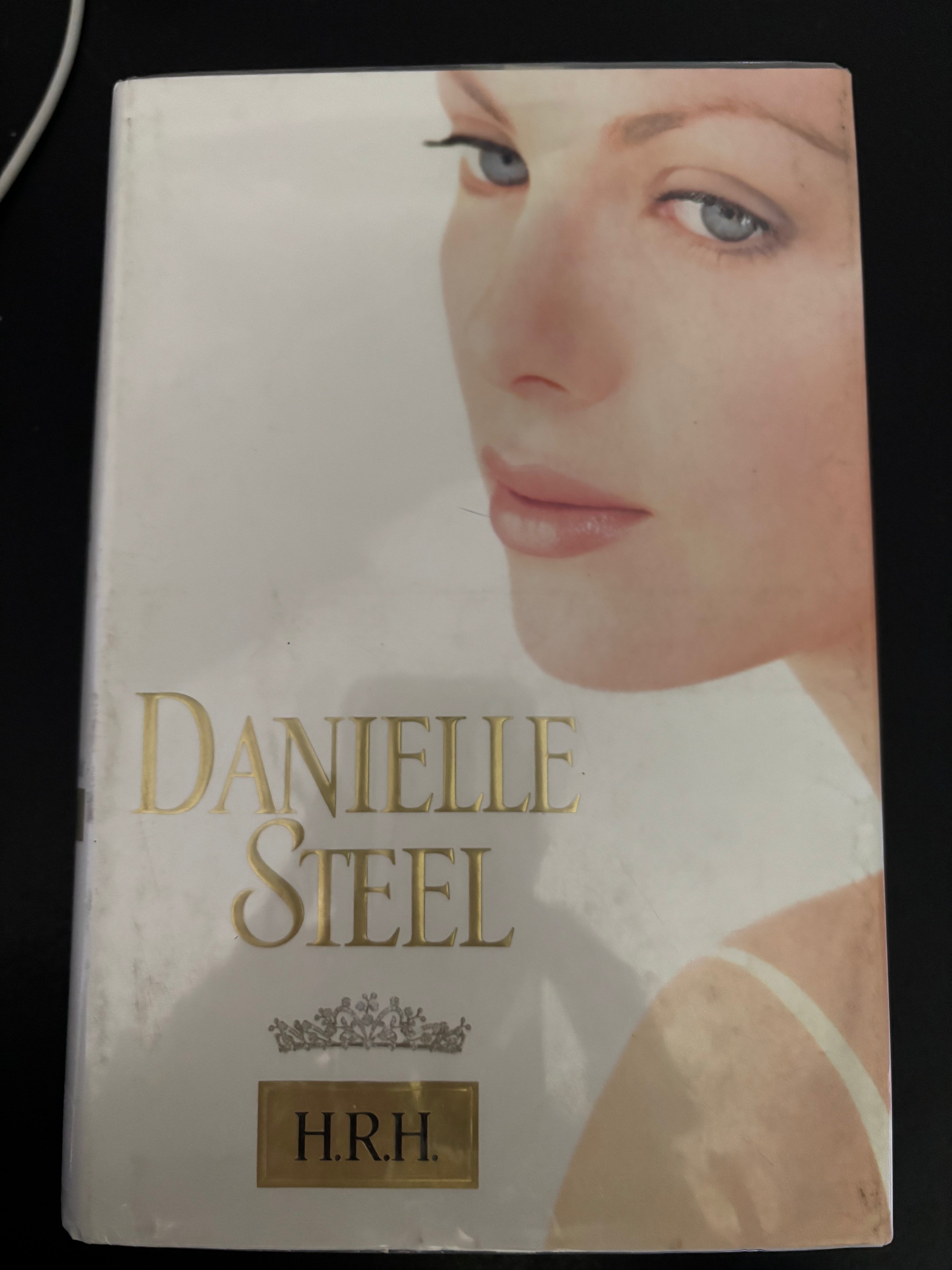 H.R.H. by Danielle Steel hardcover (rescued) (old library copy)