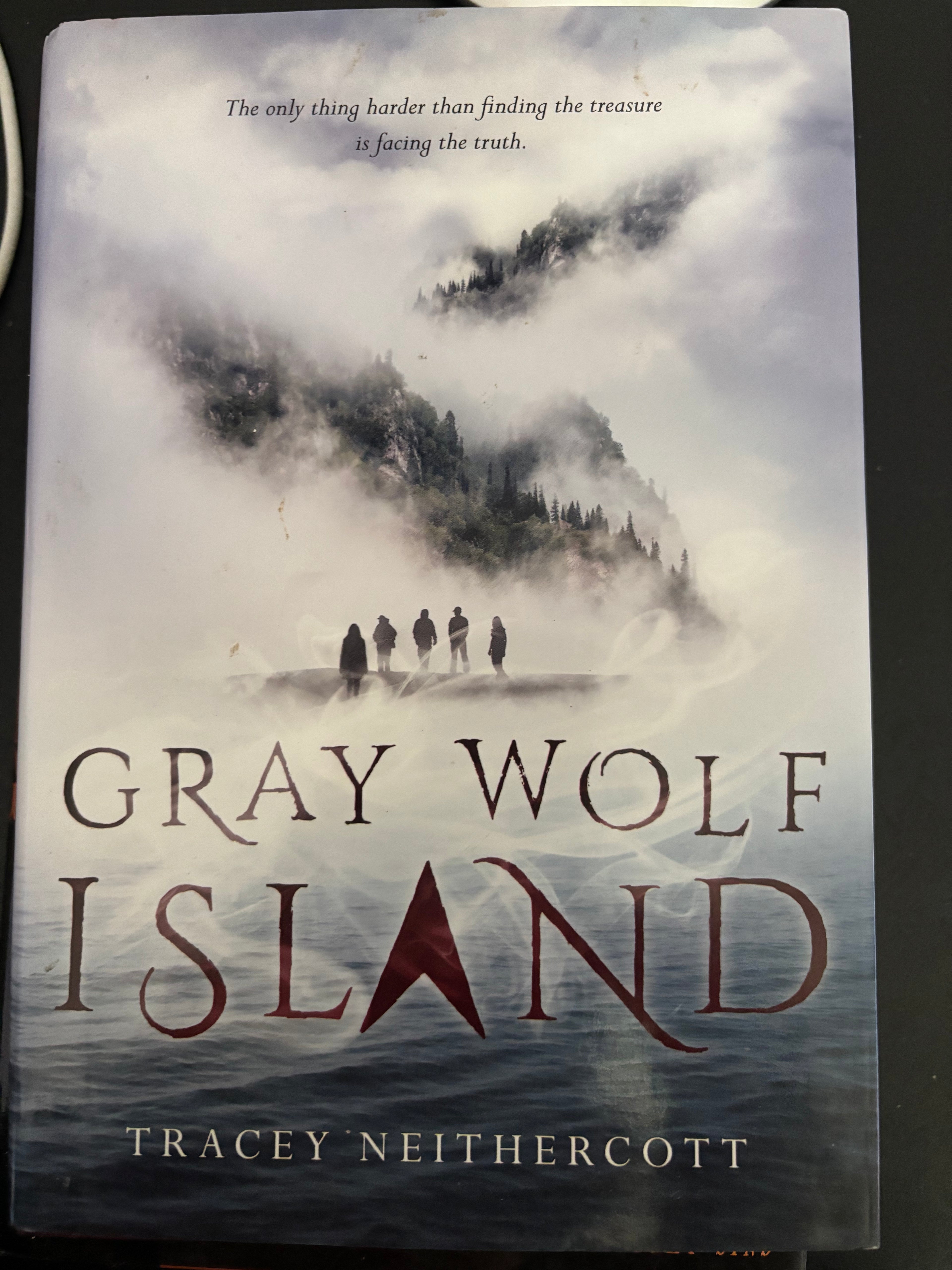 Gray Wolf Island by Tracey Neithercott YA hardcover (rescued)