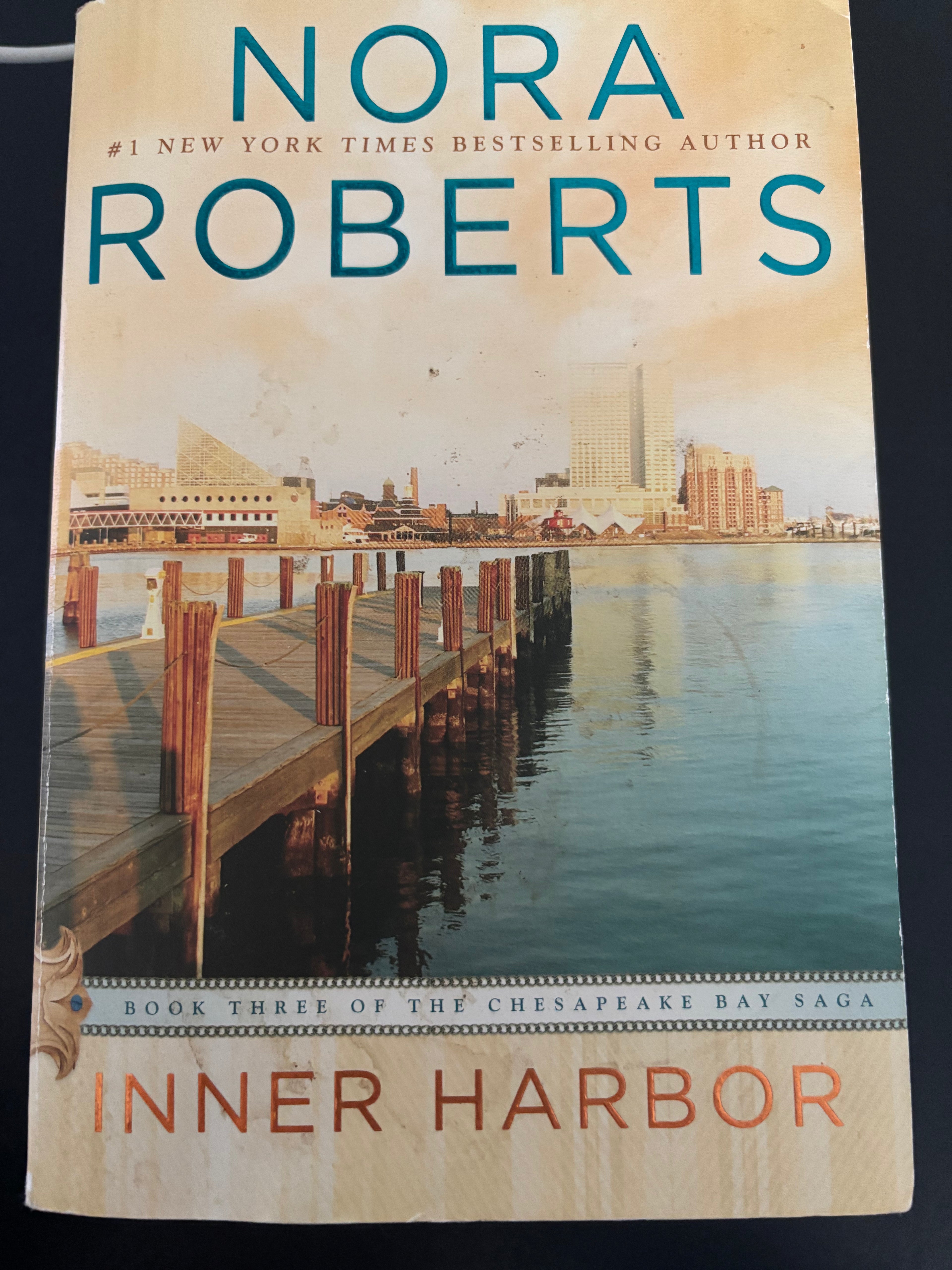 Inner Harbour (Book 3 of the Chesapeake Bay series) by Nora Roberts paperback (rescued)