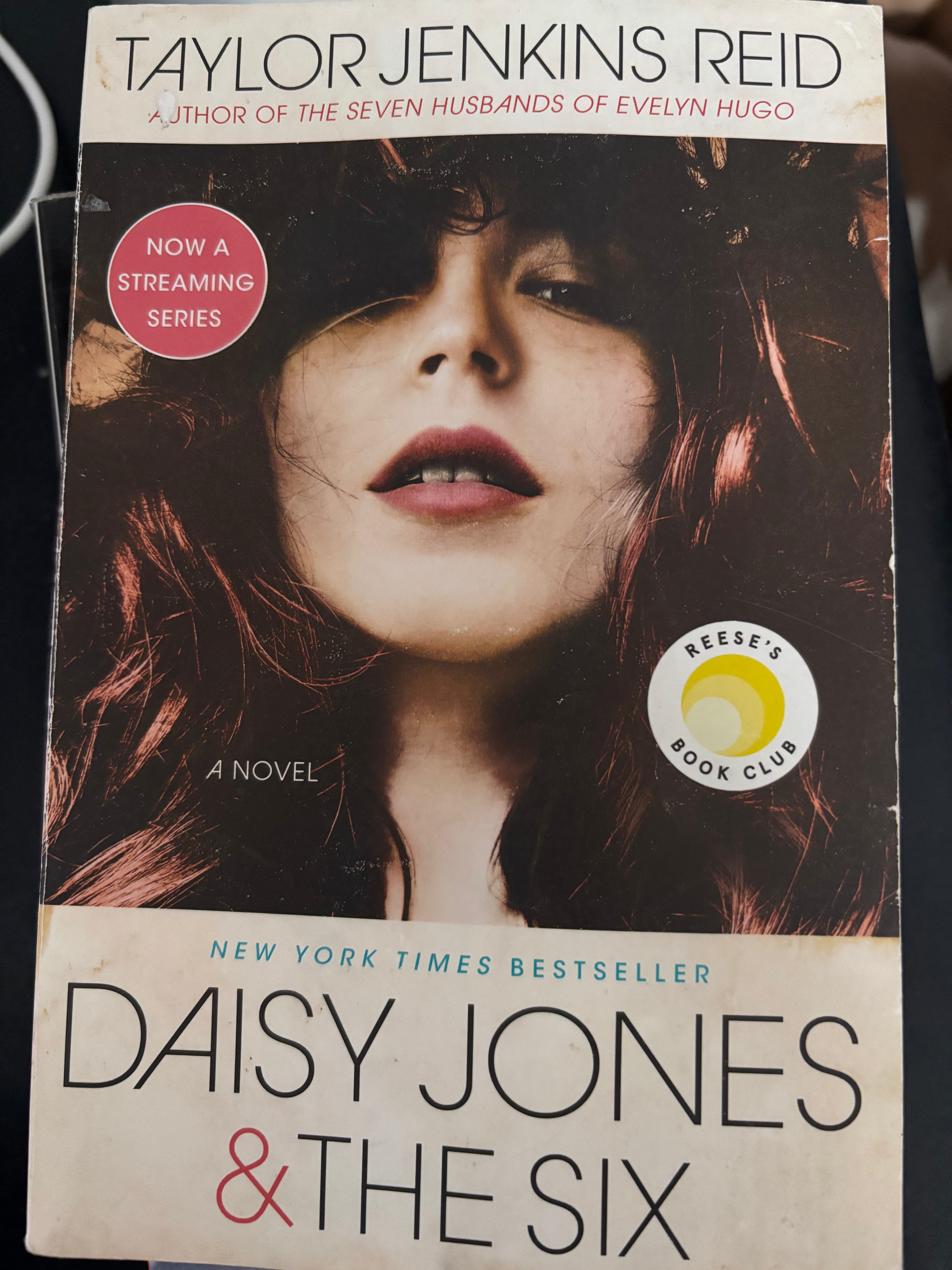 Daisy Jones And The Six by Taylor Jenkins Reid paperback (rescued)