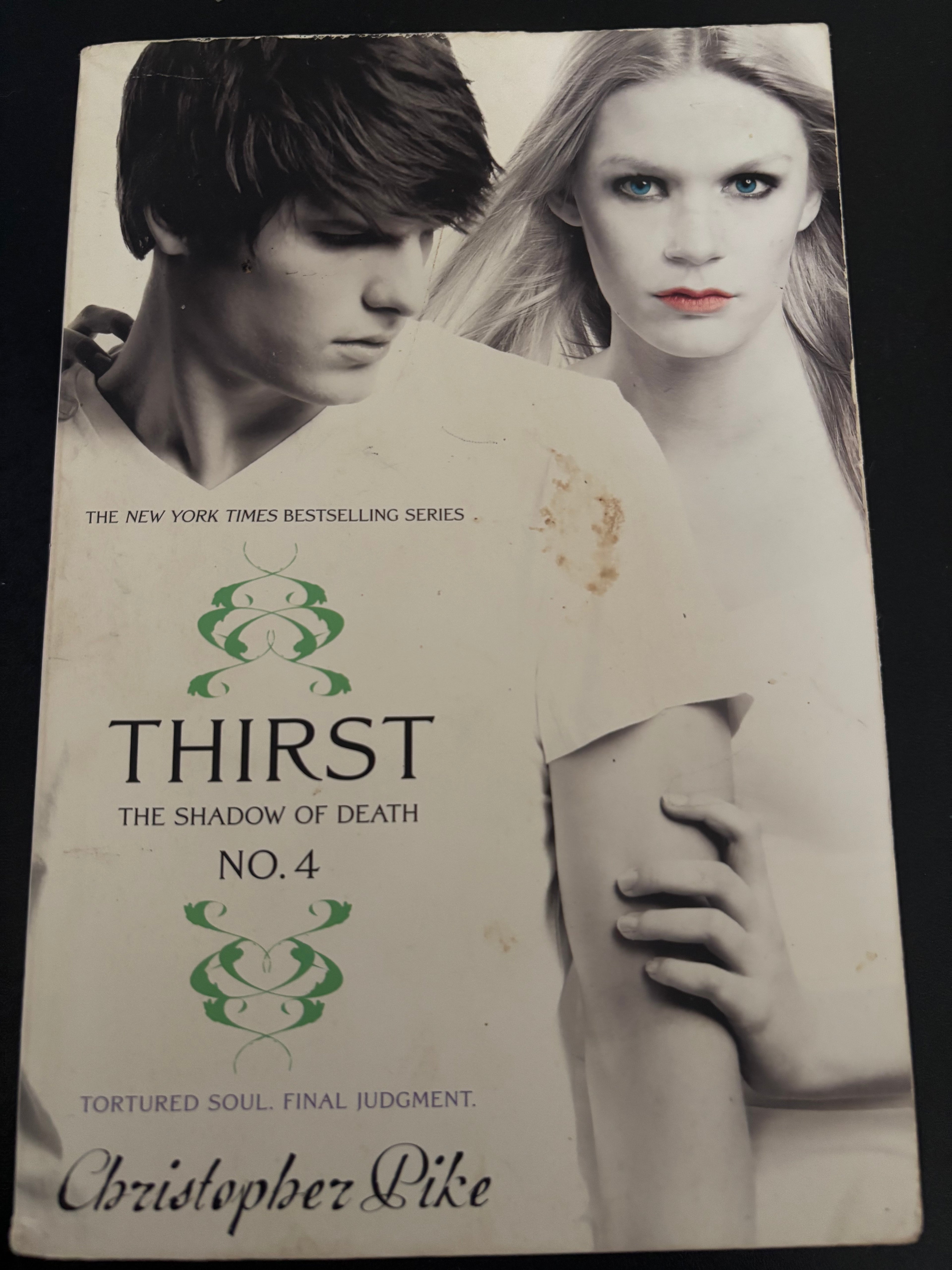 Thirst No. 4: The Shadow of Death (book 4 of the Last Vampire series) by Christopher Pike YA paperback (rescued)