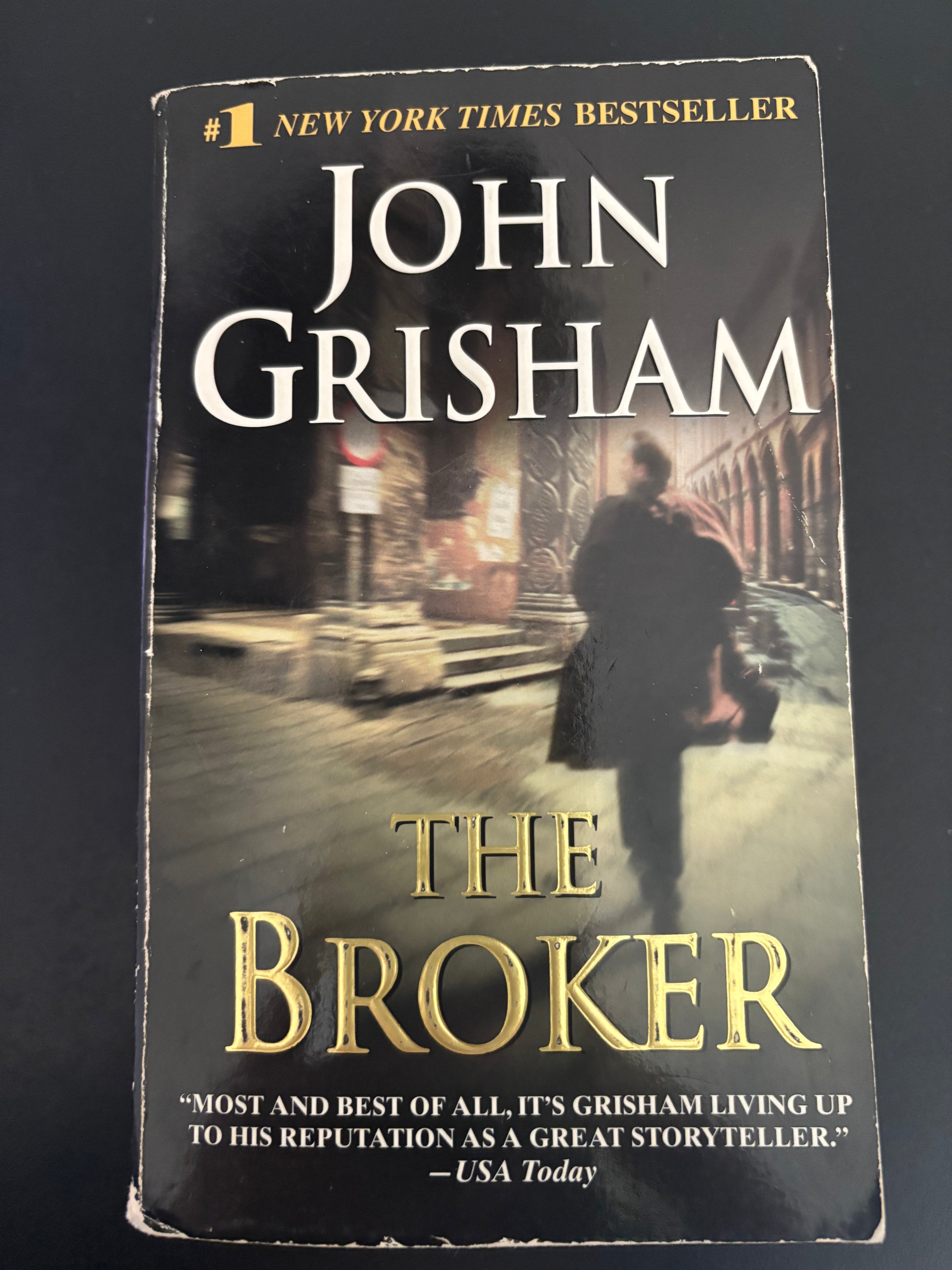 The Broker by John Grisham mass market (rescued)