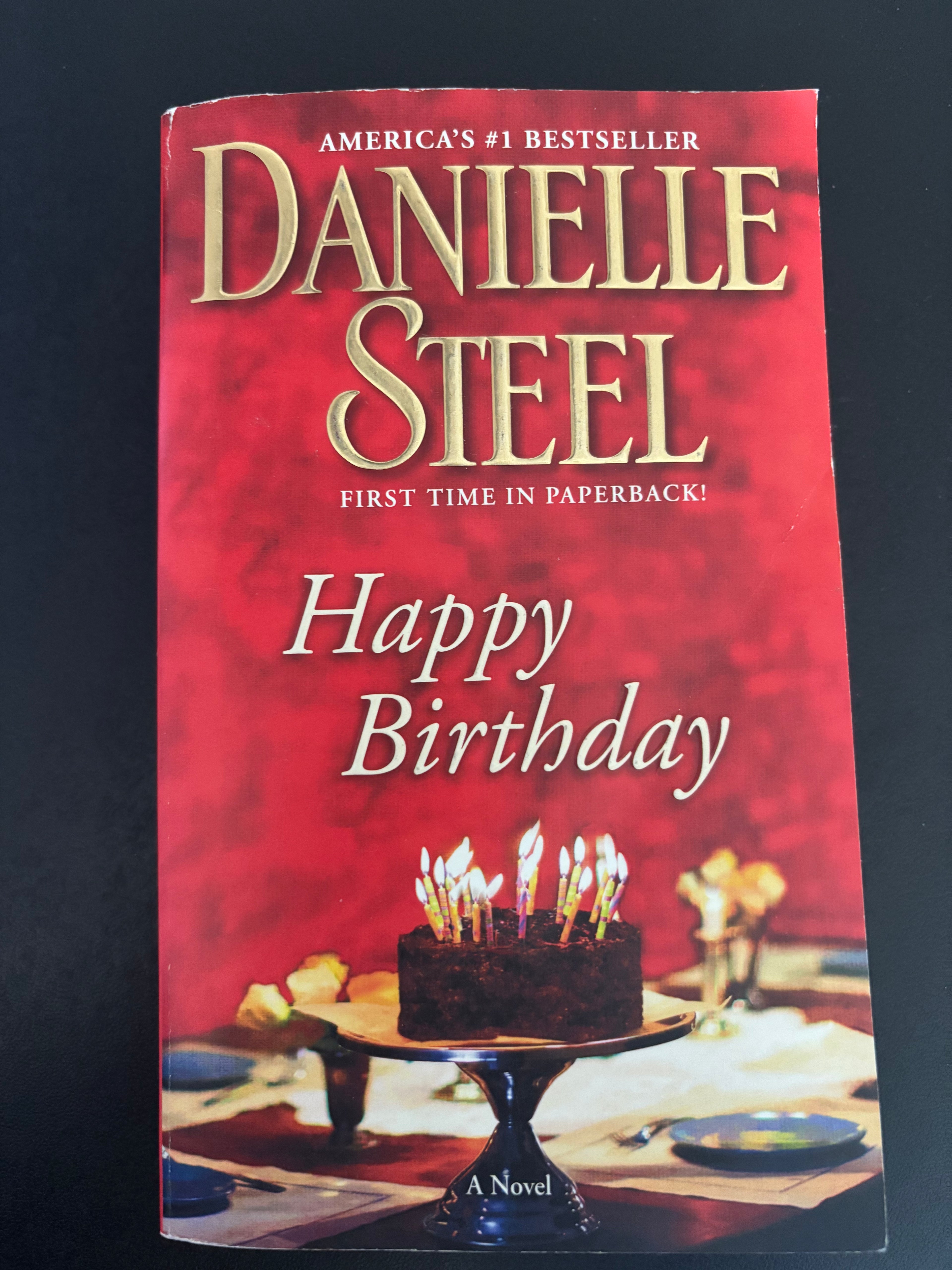 Happy Birthday by Danielle Steel mass market (like new)