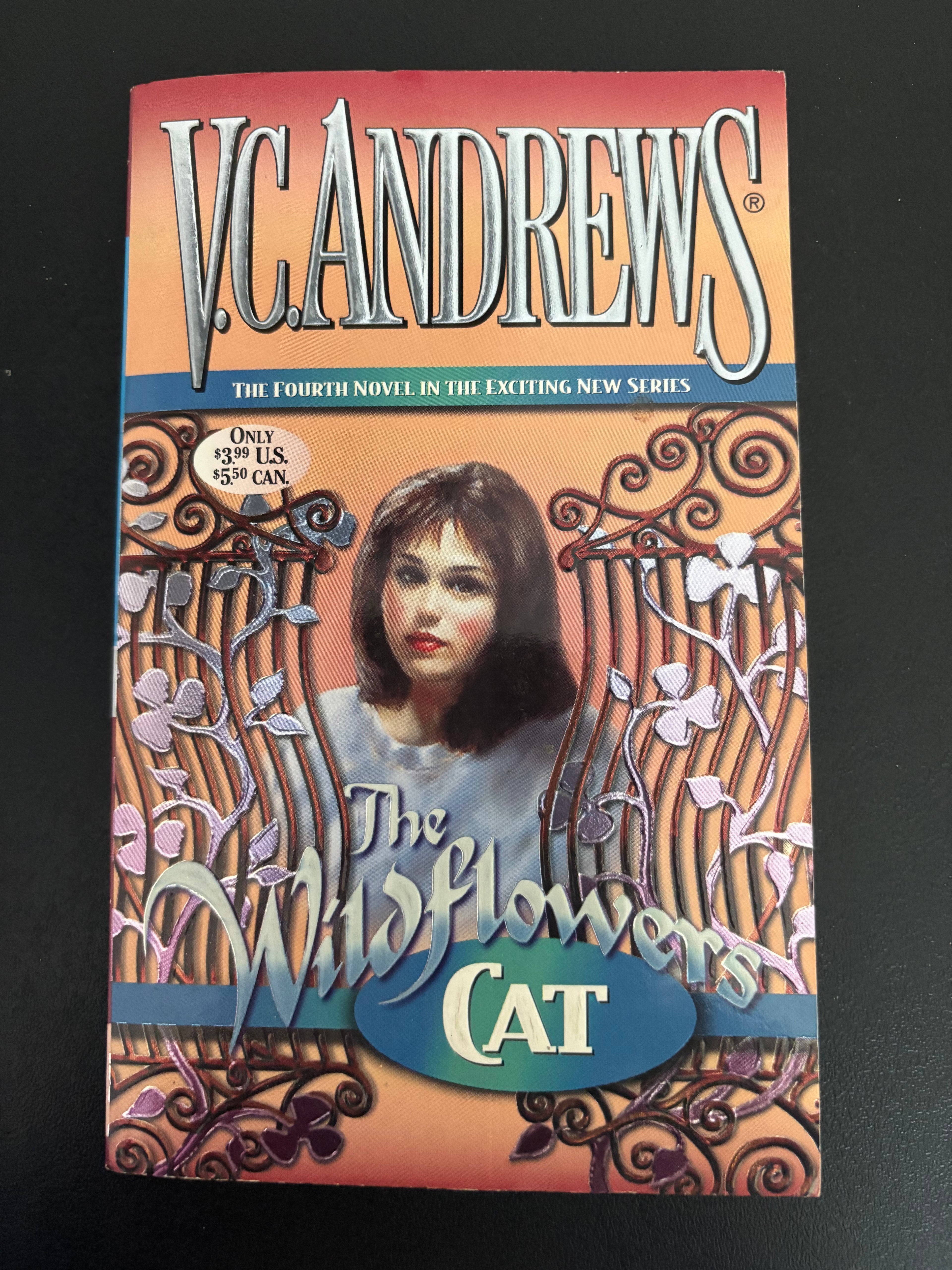 The Wildflowers Cat (Book 4 of the Wildflowers series) by V.C. Andrews mass market (rescued)