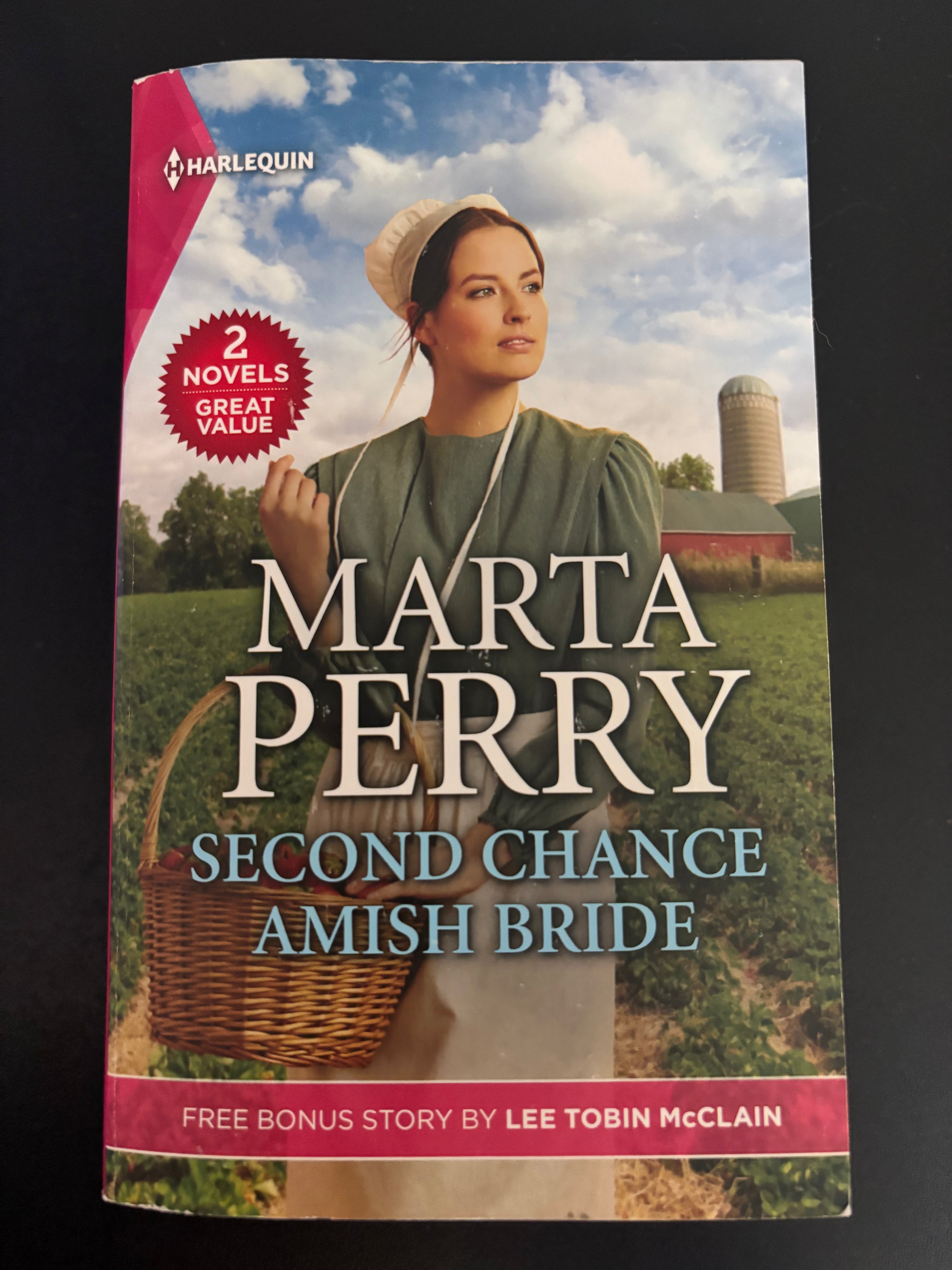 Second Chance Amish Bride (Book 1 Bridges of Lost Creek series) by Marta Perry mass market (like new)