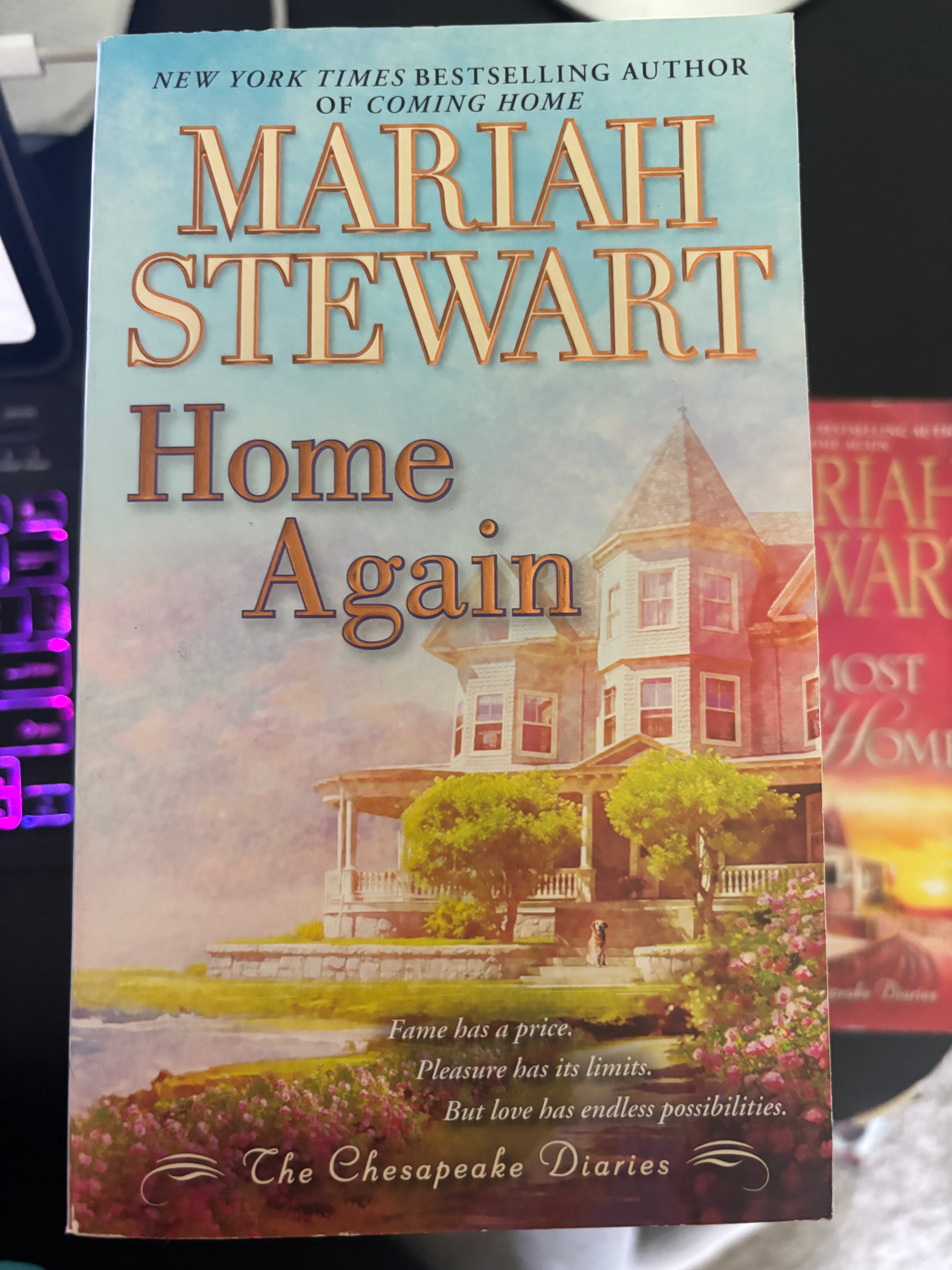 Home Again (Book 2 of the Chesapeake Diaries series) by Mariah Stewart mass market (rescued)