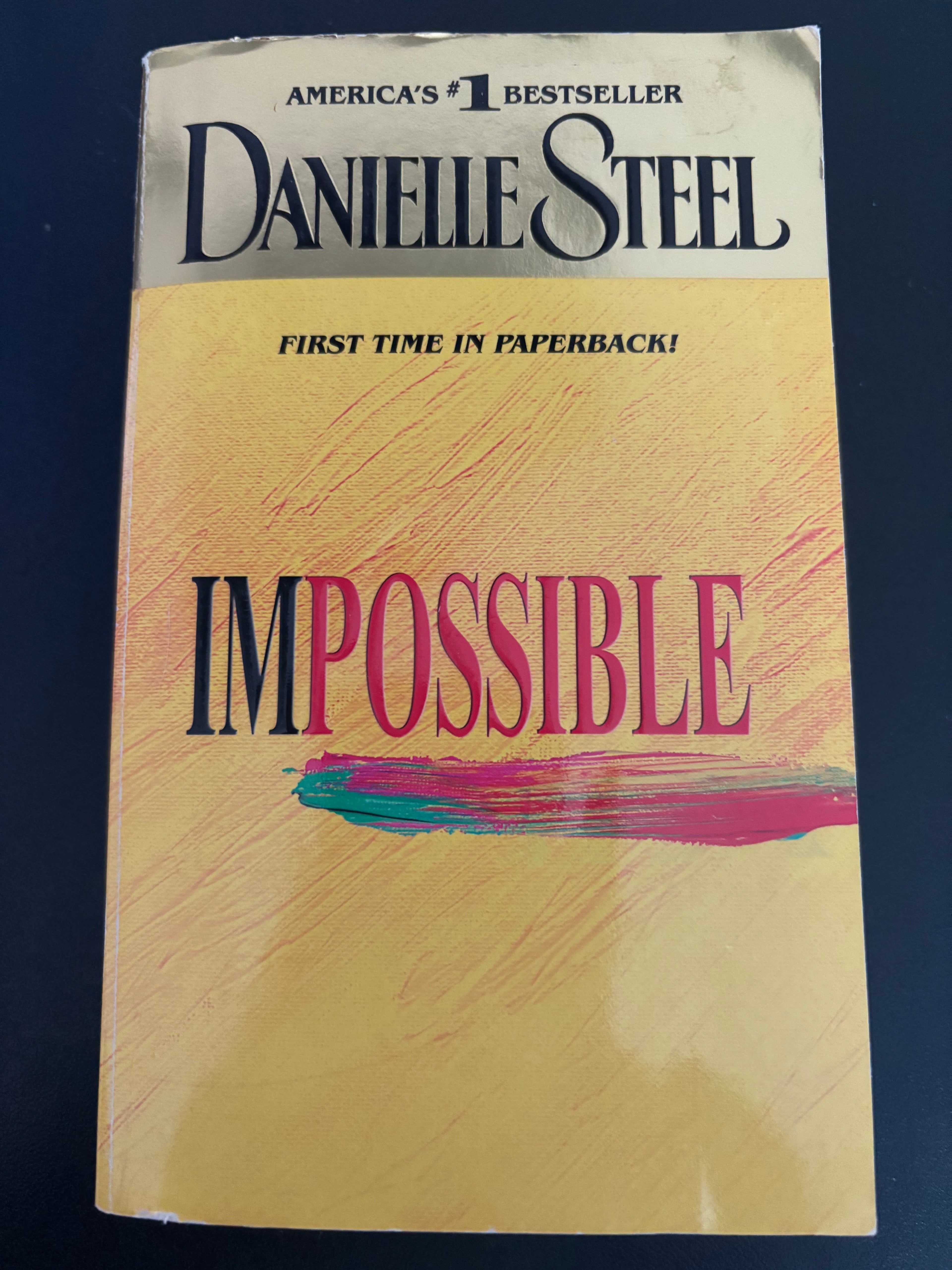 Impossible by Danielle Steel mass market (rescued)
