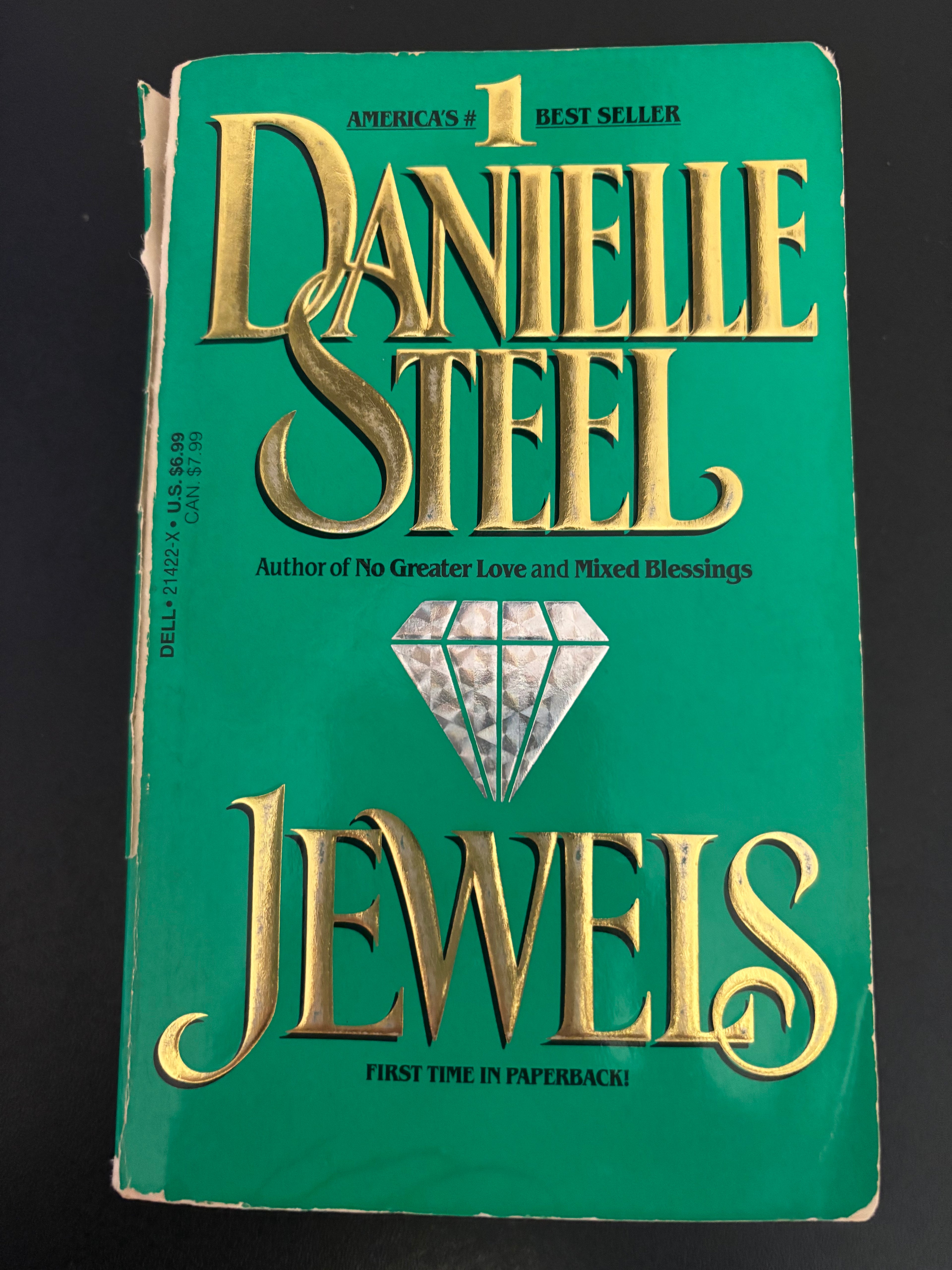 Jewels by Danielle Steel hardcover (rescued)