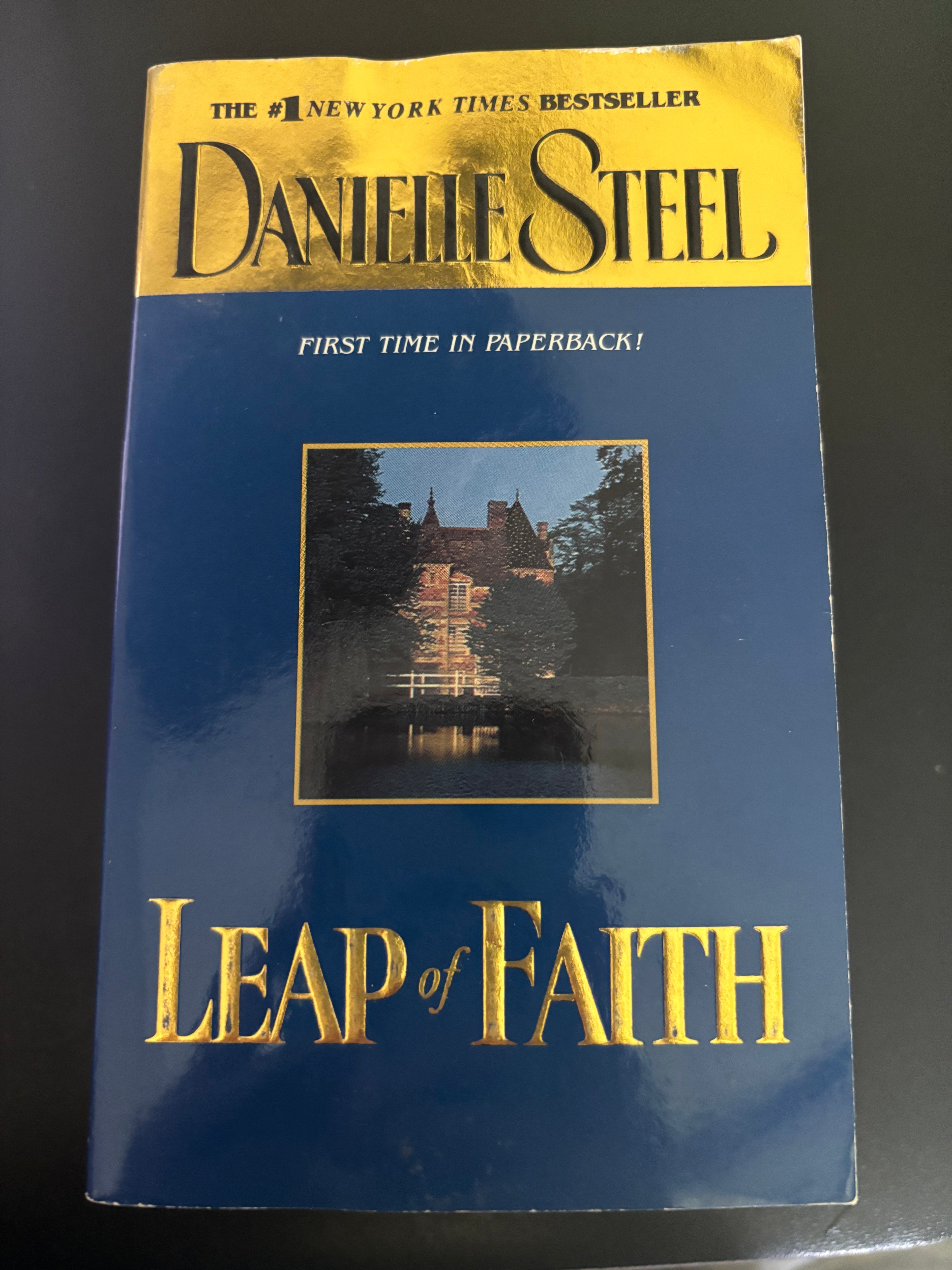 Leap of Faith by Danielle Steel mass market (rescued)