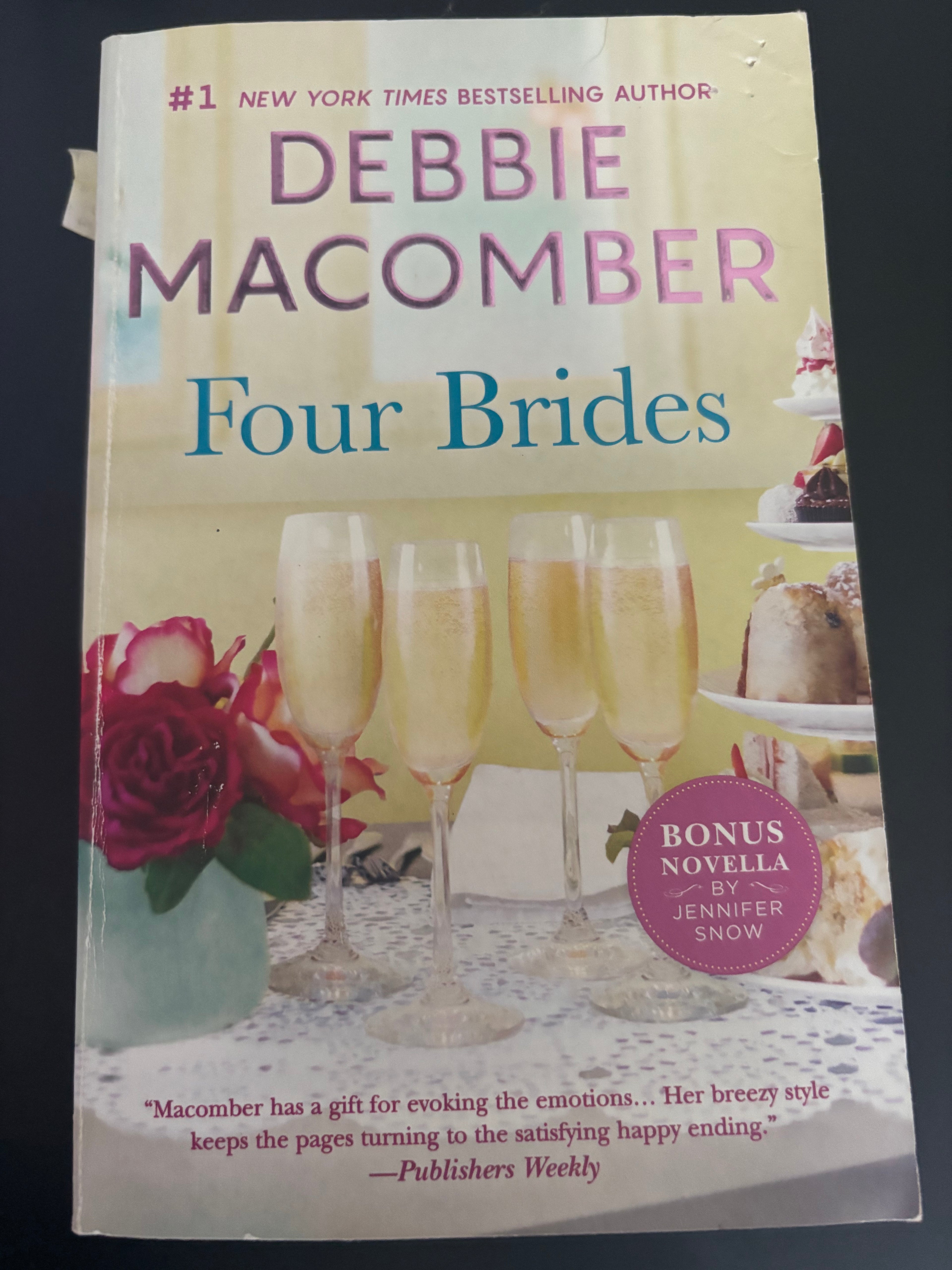 Four Brides by Debbie Macomber mass market (rescued)