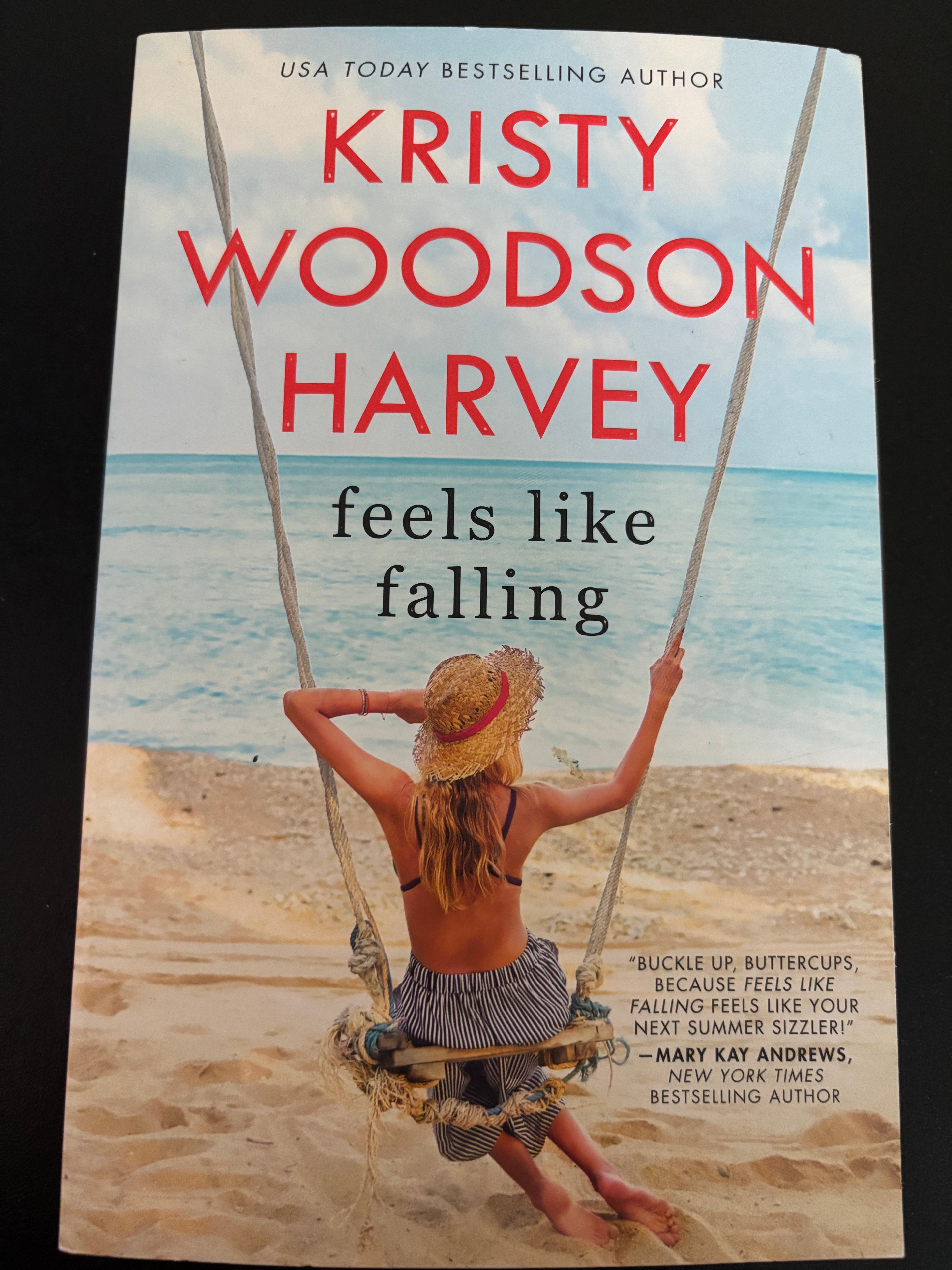 Feels Like Falling by Kristy Woodson Harvey paperback (like new)