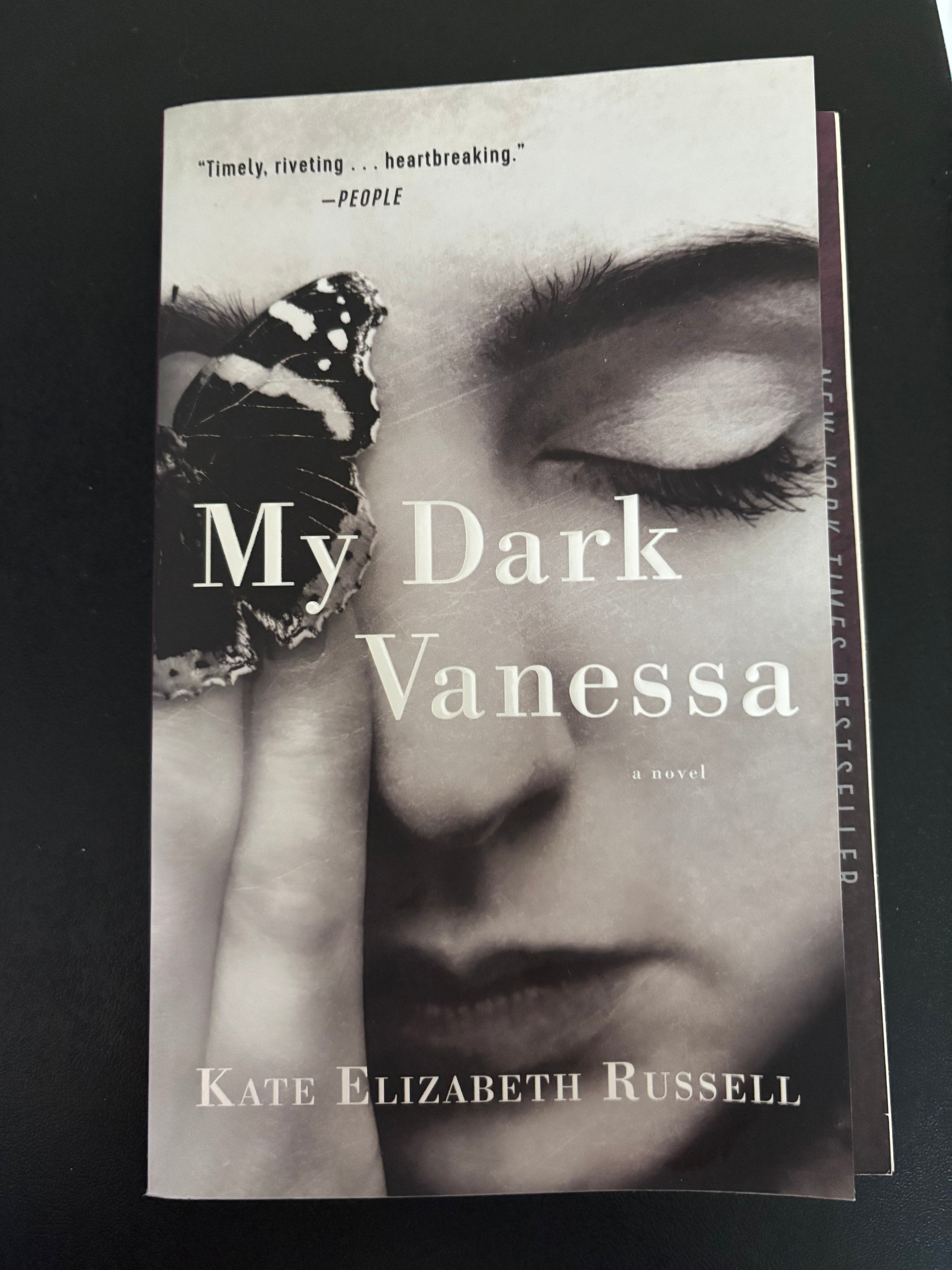 My Dark Vanessa by Kate Elizabeth Russell paperback (like new)