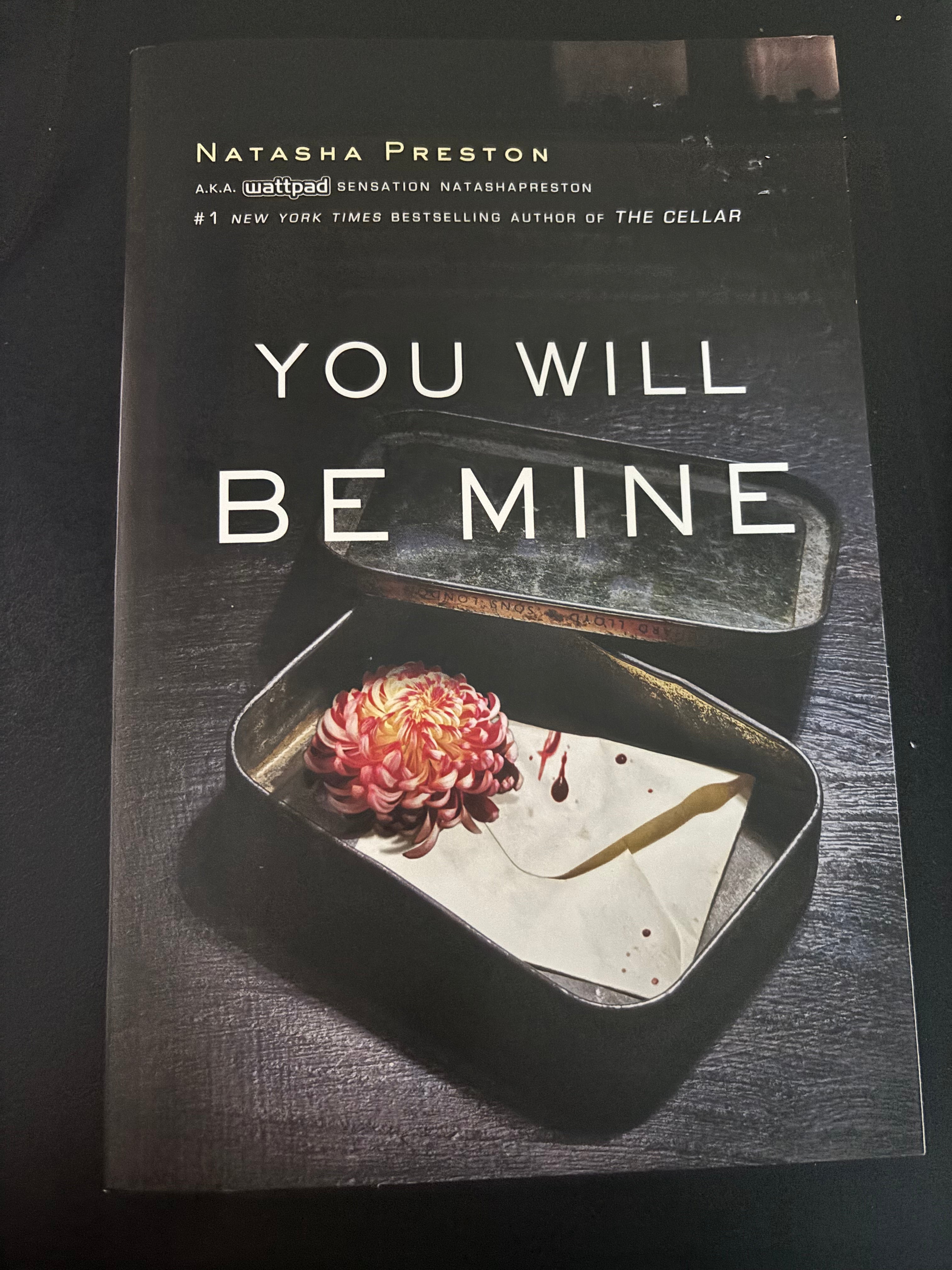 You Will Be Mine by Natasha Preston YA paperback (like new)