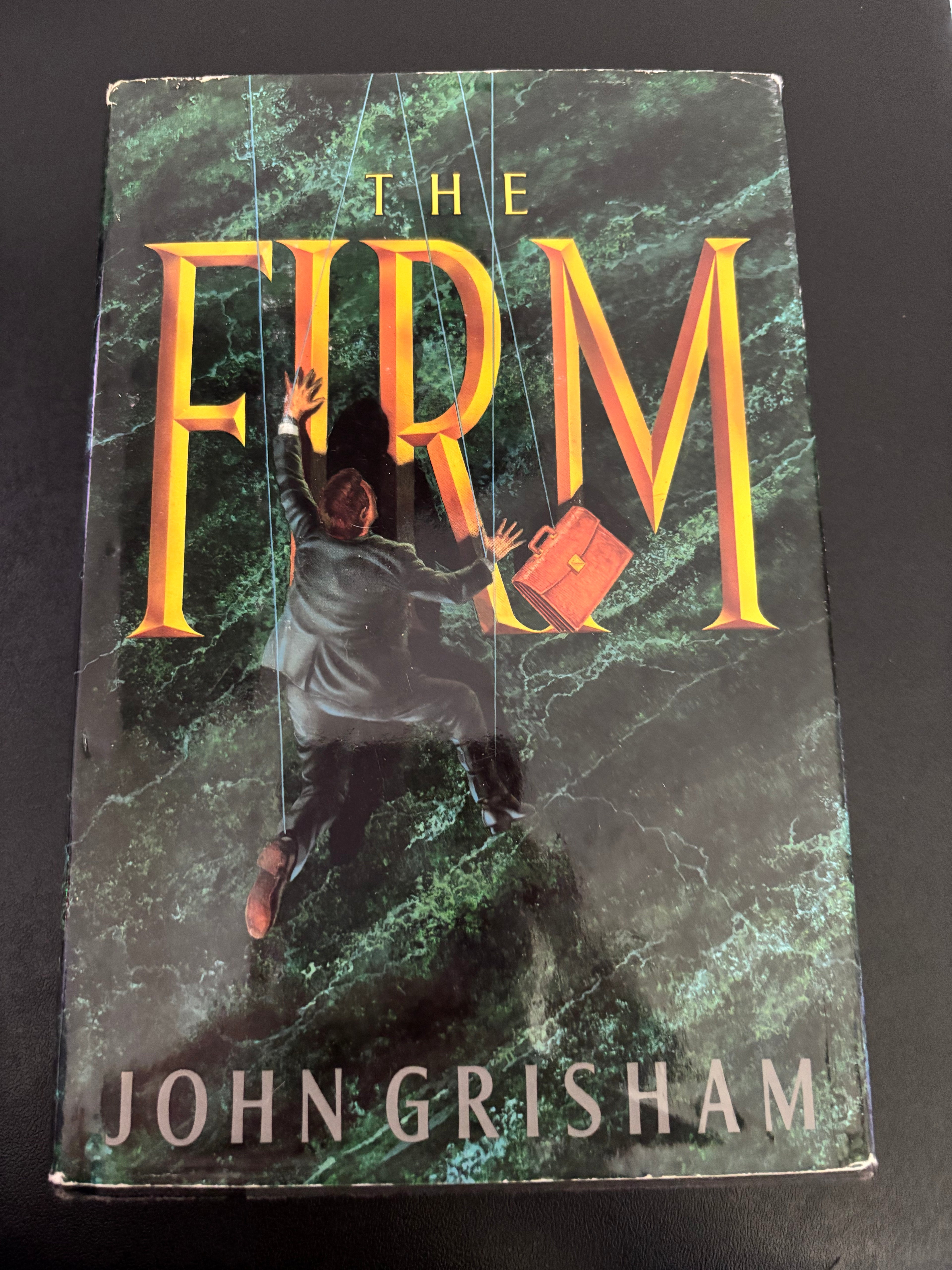 The Firm (Book 1 of The Firm series) by John Grisham hardcover (rescued)