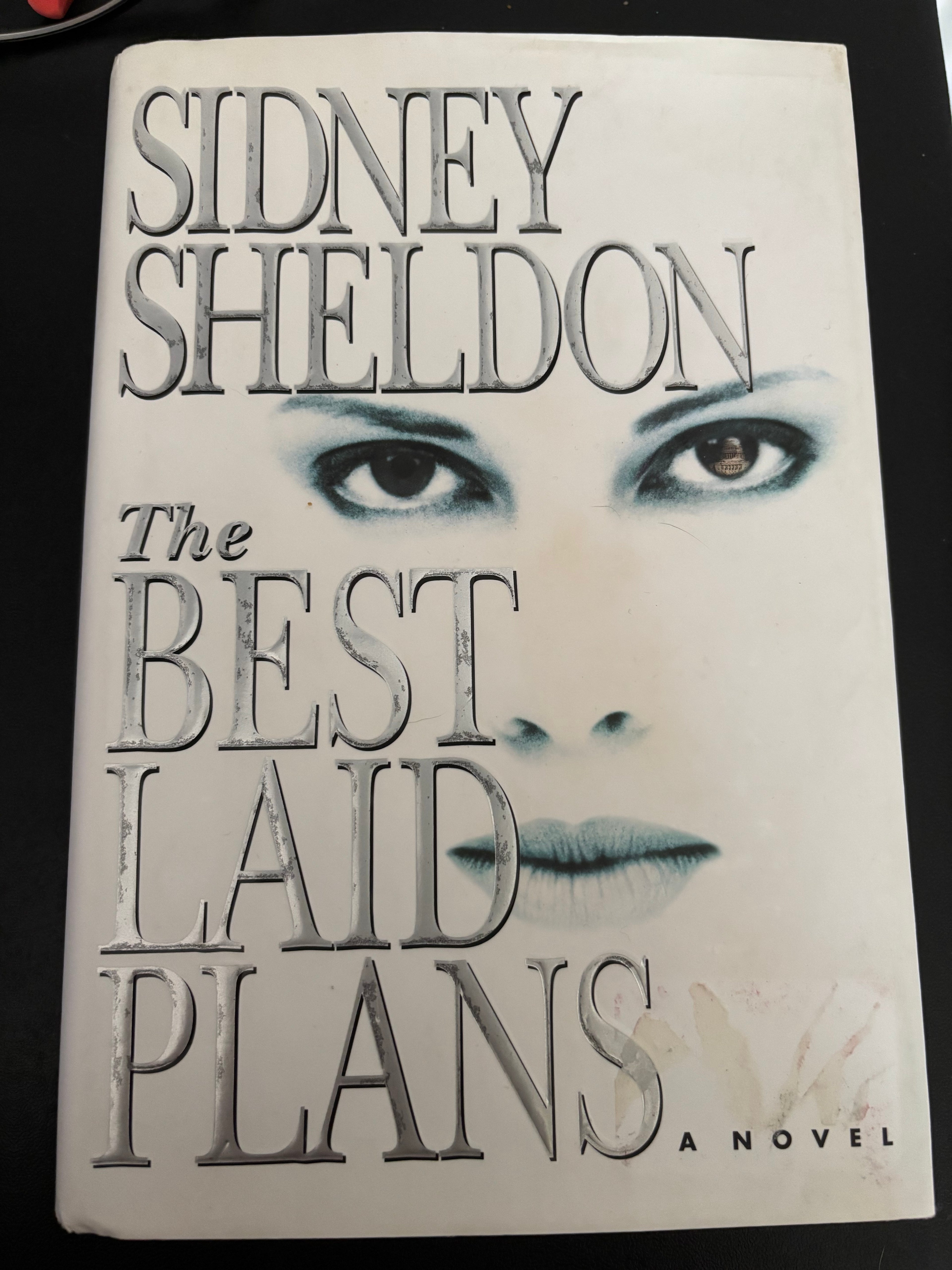 The Best Laid Plans by Sidney Sheldon hardcover (rescued)