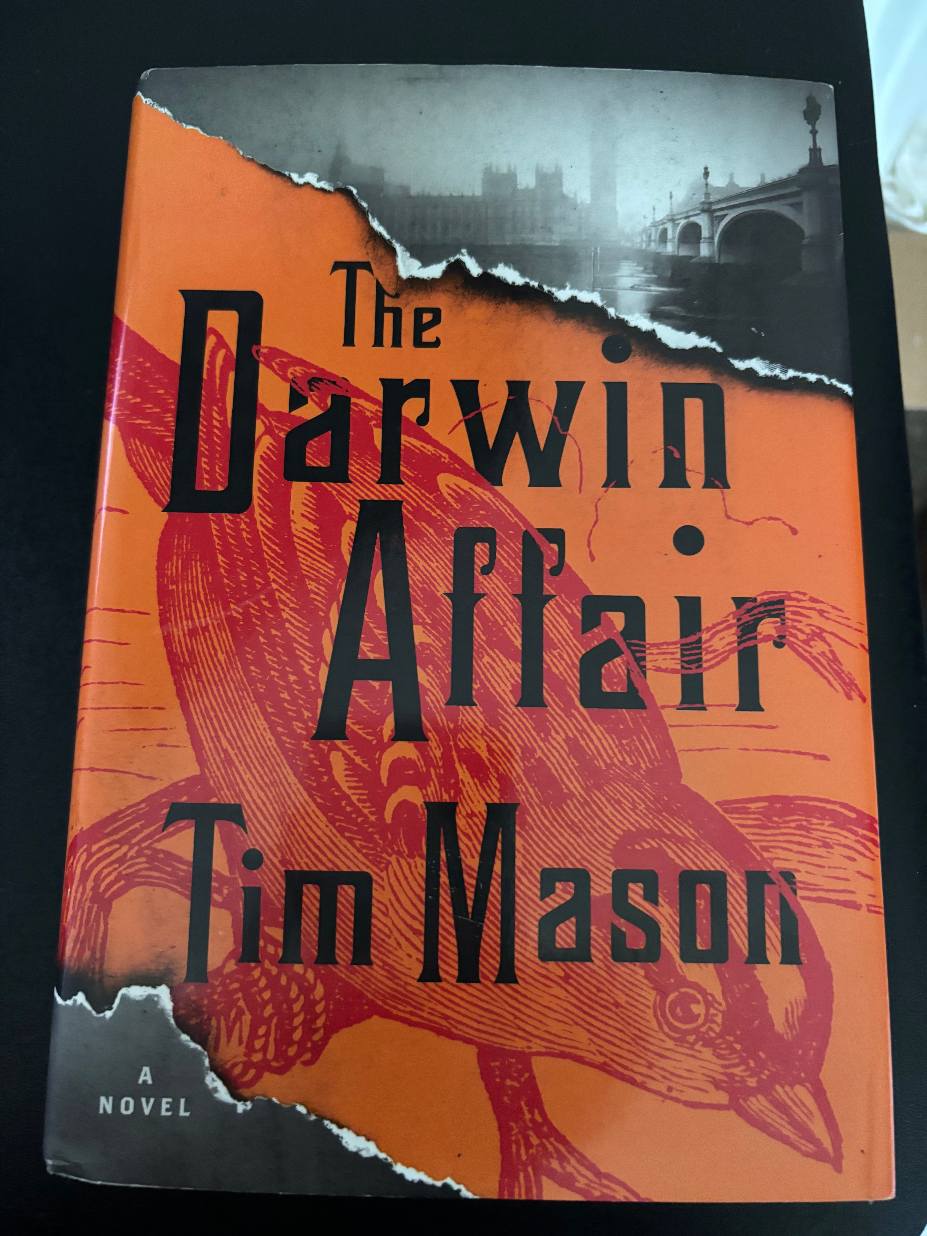 The Darwin Affair by Tim Mason hardcover (rescued)