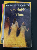 A Wrinkle in Time (Book 1 of the Time Quintet series) by Madeleine L’Engle Tween/Middle School paperback (rescued) (5 options available)