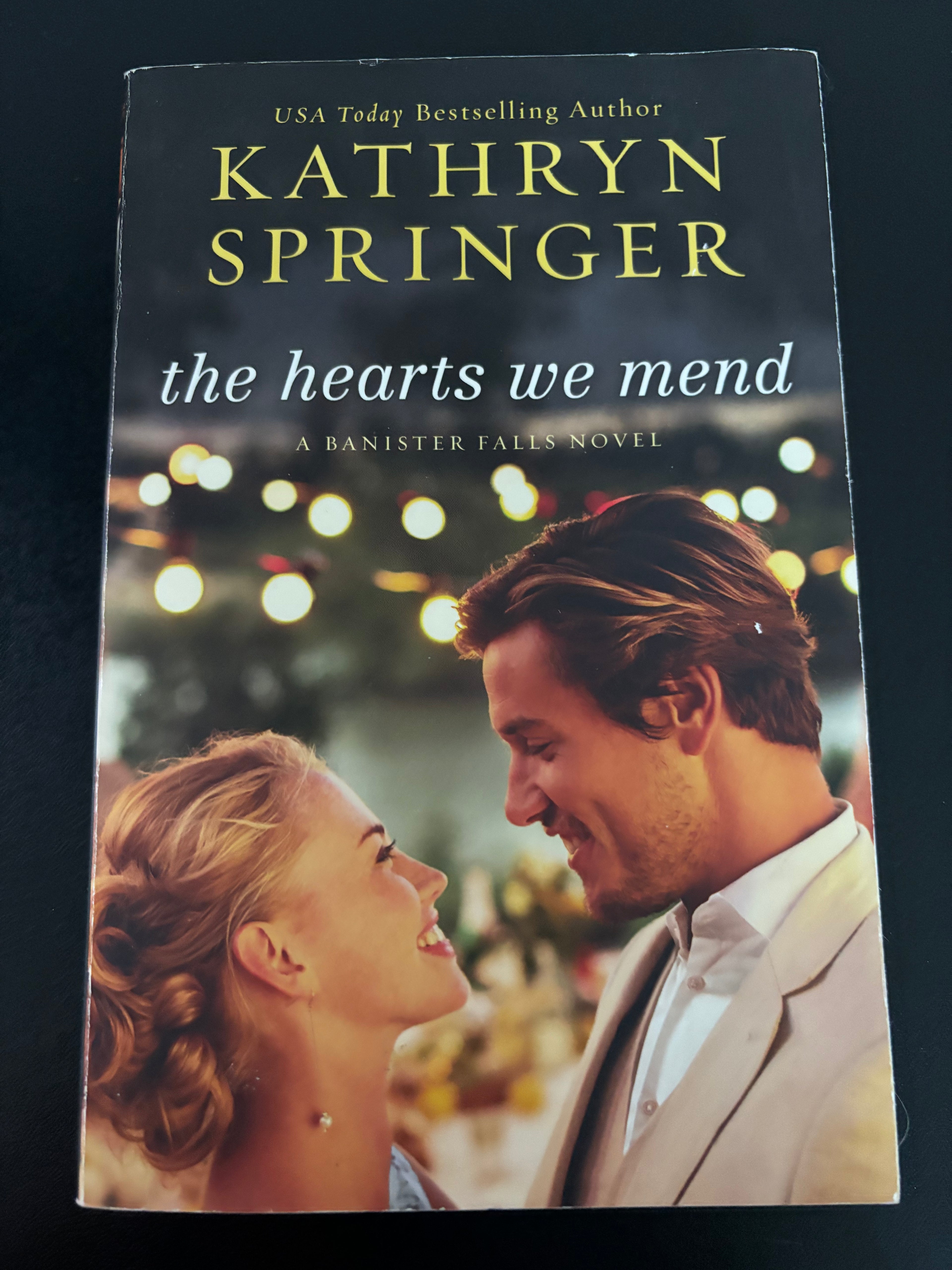 The Hearts We Mend (Book 2 of the Banister Falls series) by Kathryn Springer paperback (rescued)