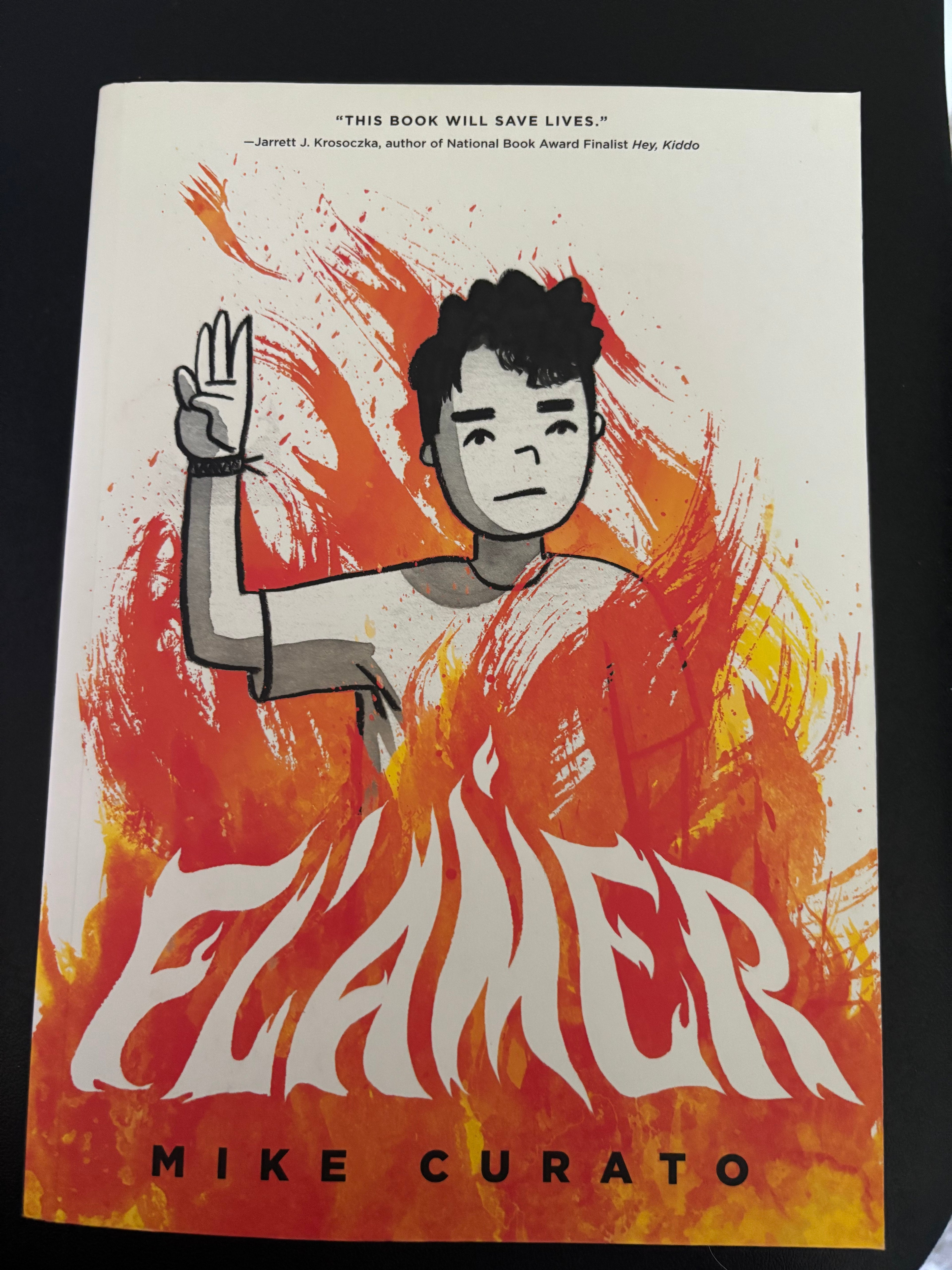 Flamer by Mike Curato Graphic Novel YA paperback (like new)
