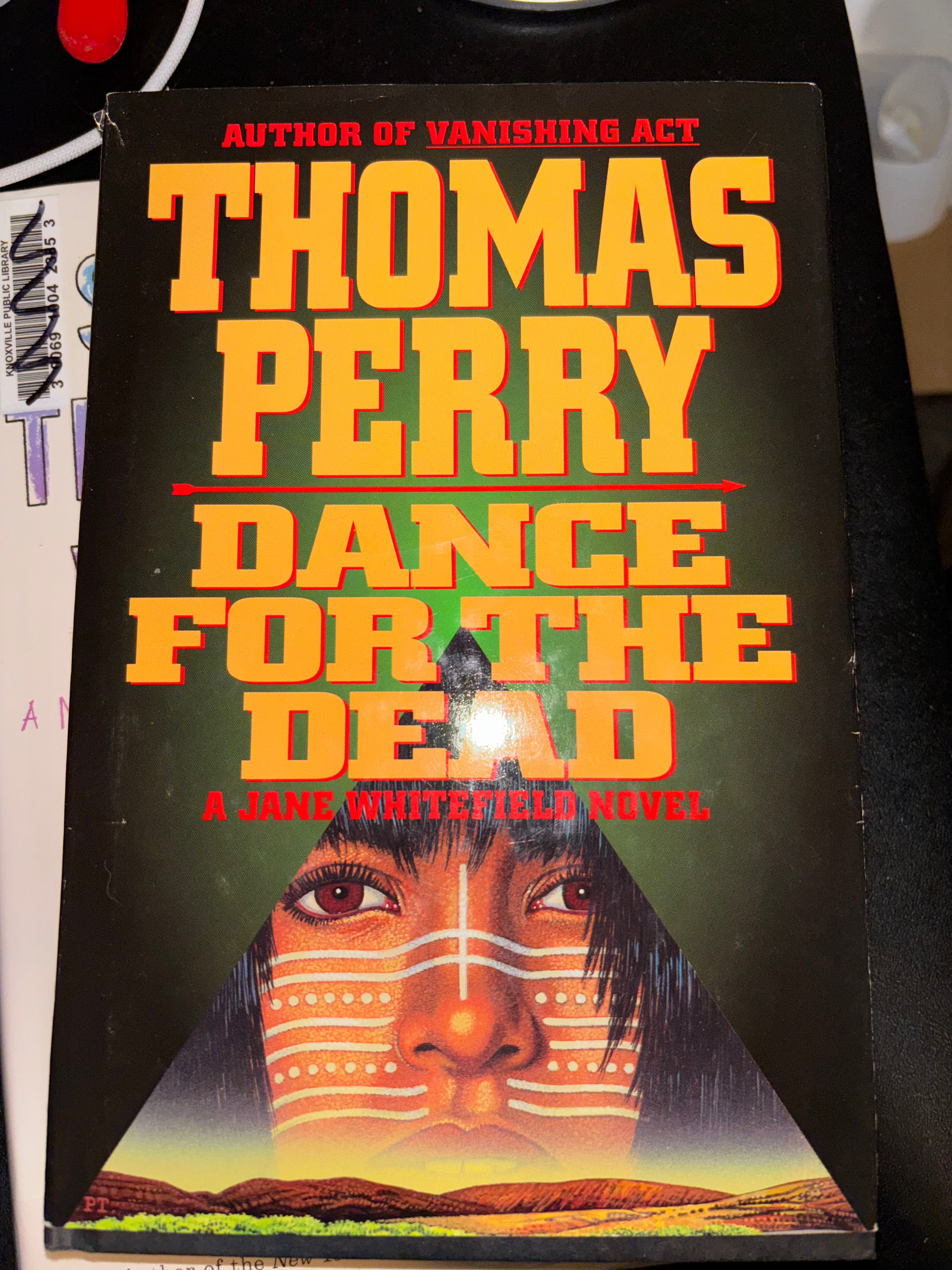 Dance for the Dead; A Jane Whitfield Novel by Thomas Perry hardcover (rescued) (old library copy)