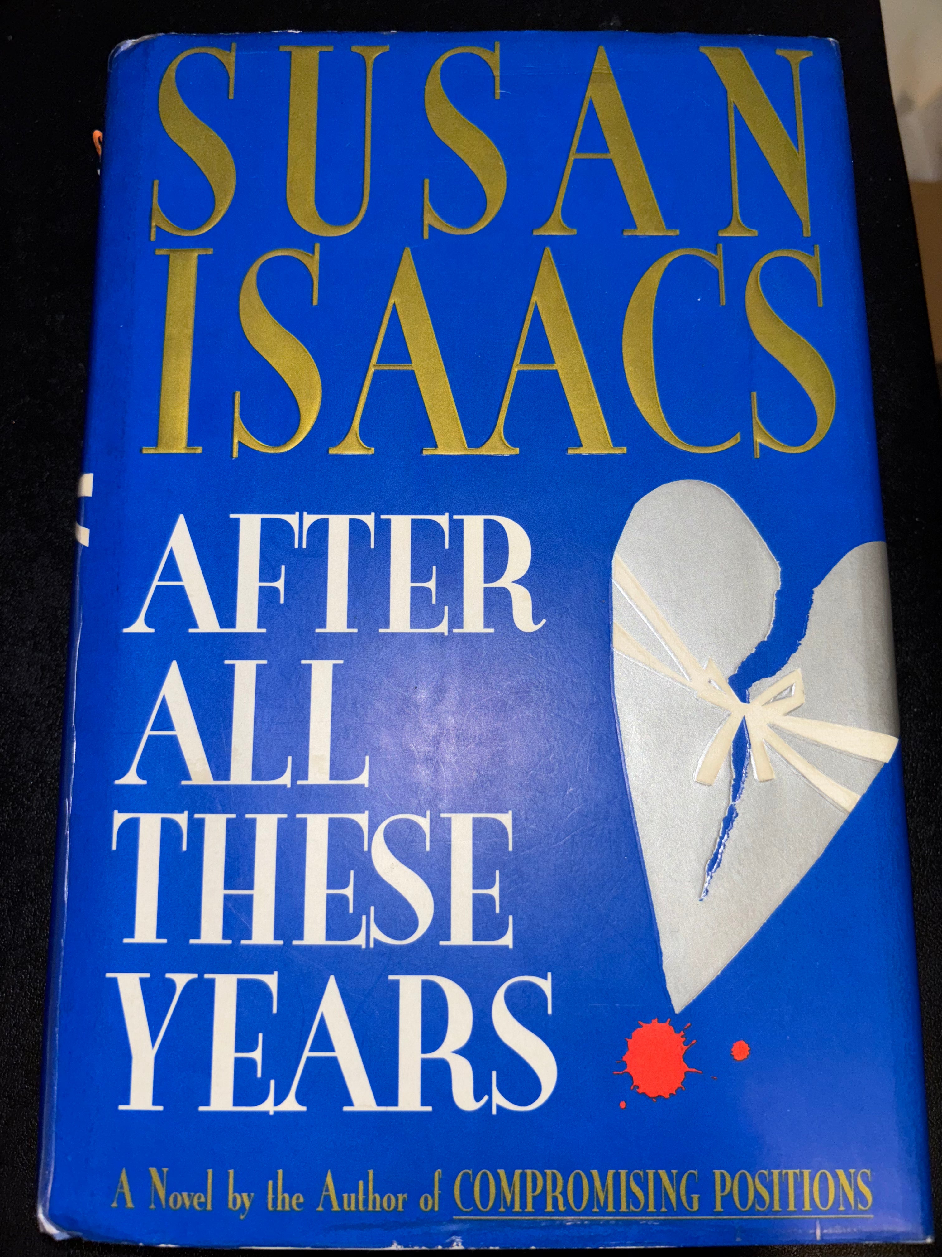 After All These Years by Susan Isaacs hardcover (rescued)