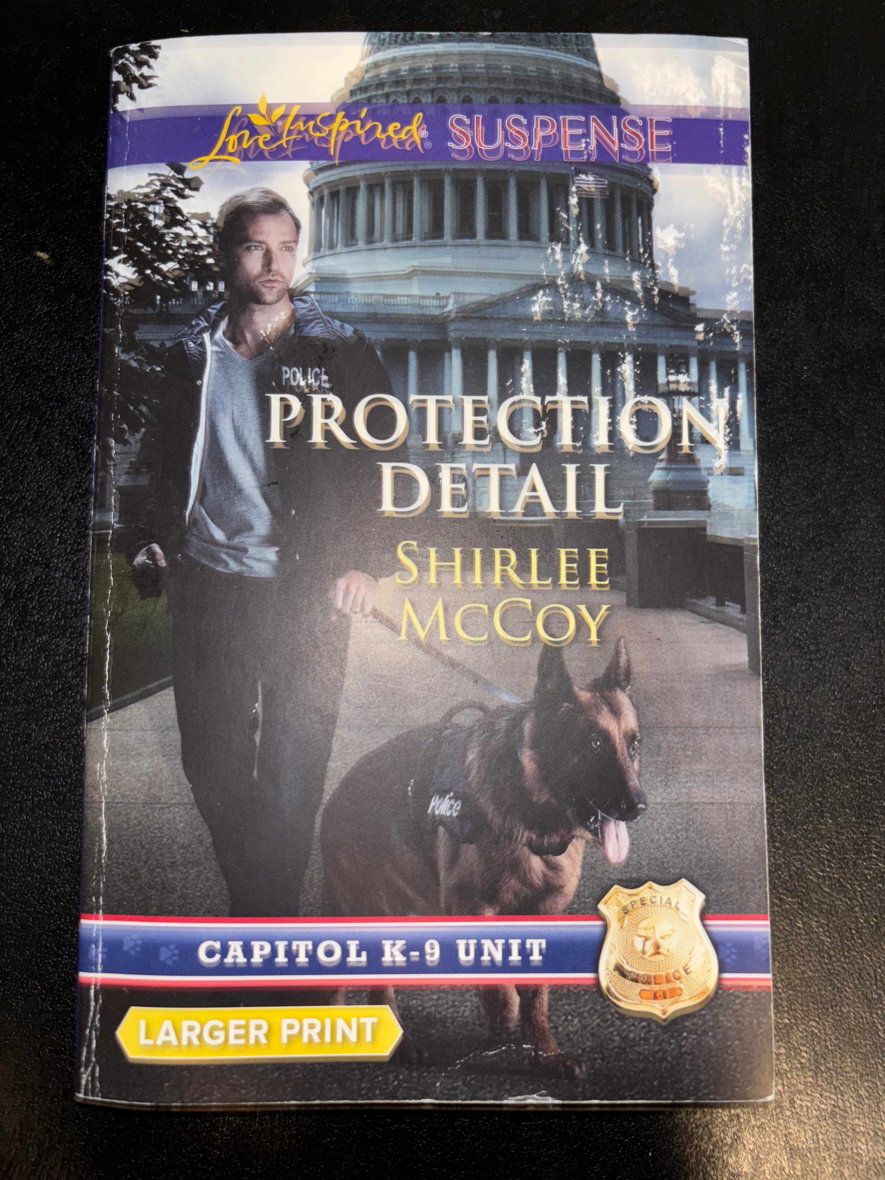 Protection Detail (Book 1 Capital K-9 Unit series) by Shirlee McCoy mass market (rescued)