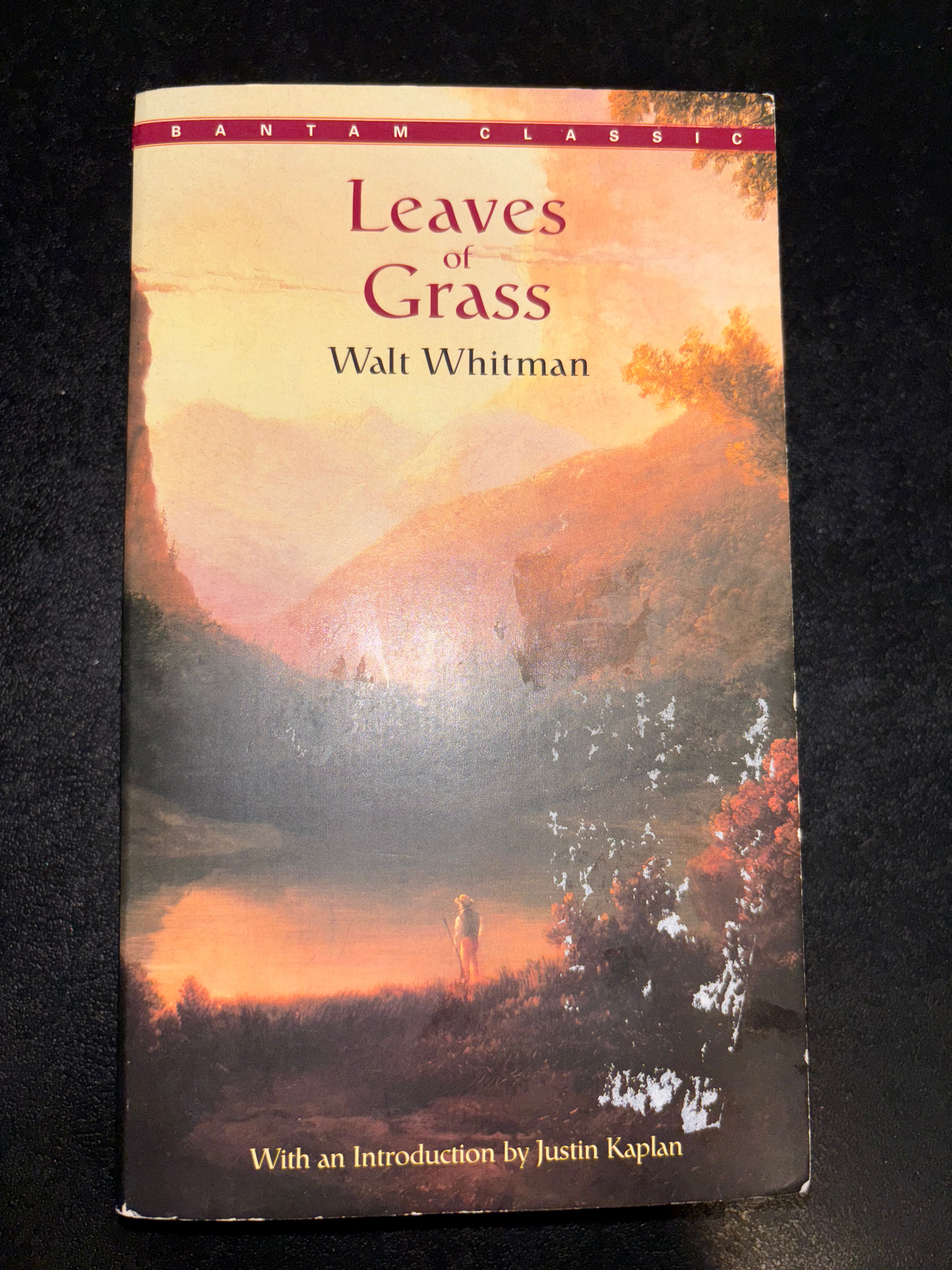 Leaves of Grass by Walt Whitman mass market (rescued)