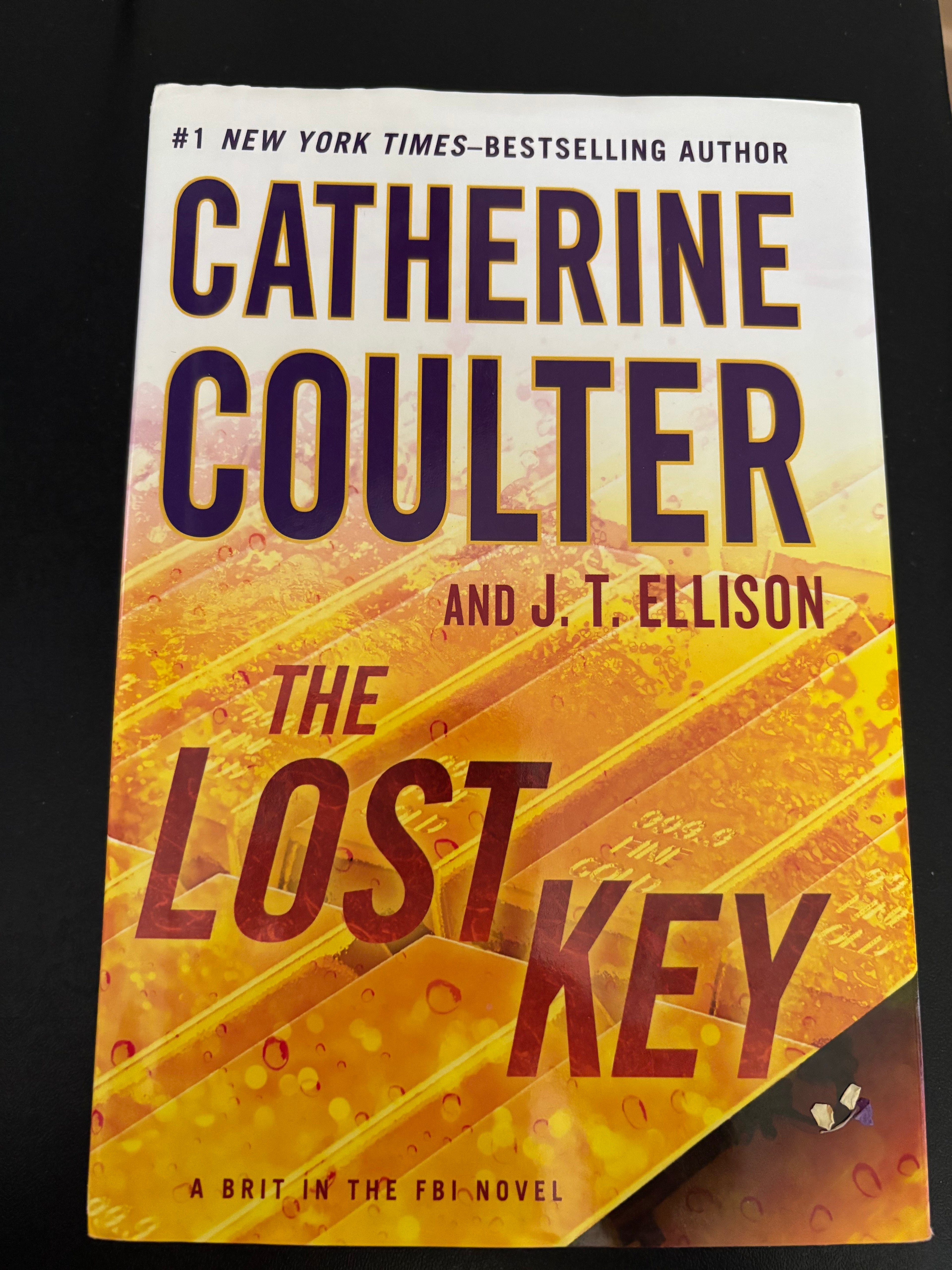 The Lost Key (Book 2 of the Brit in the FBI series) by Catherine Coulter and J.T. Ellison hardcover (rescued)