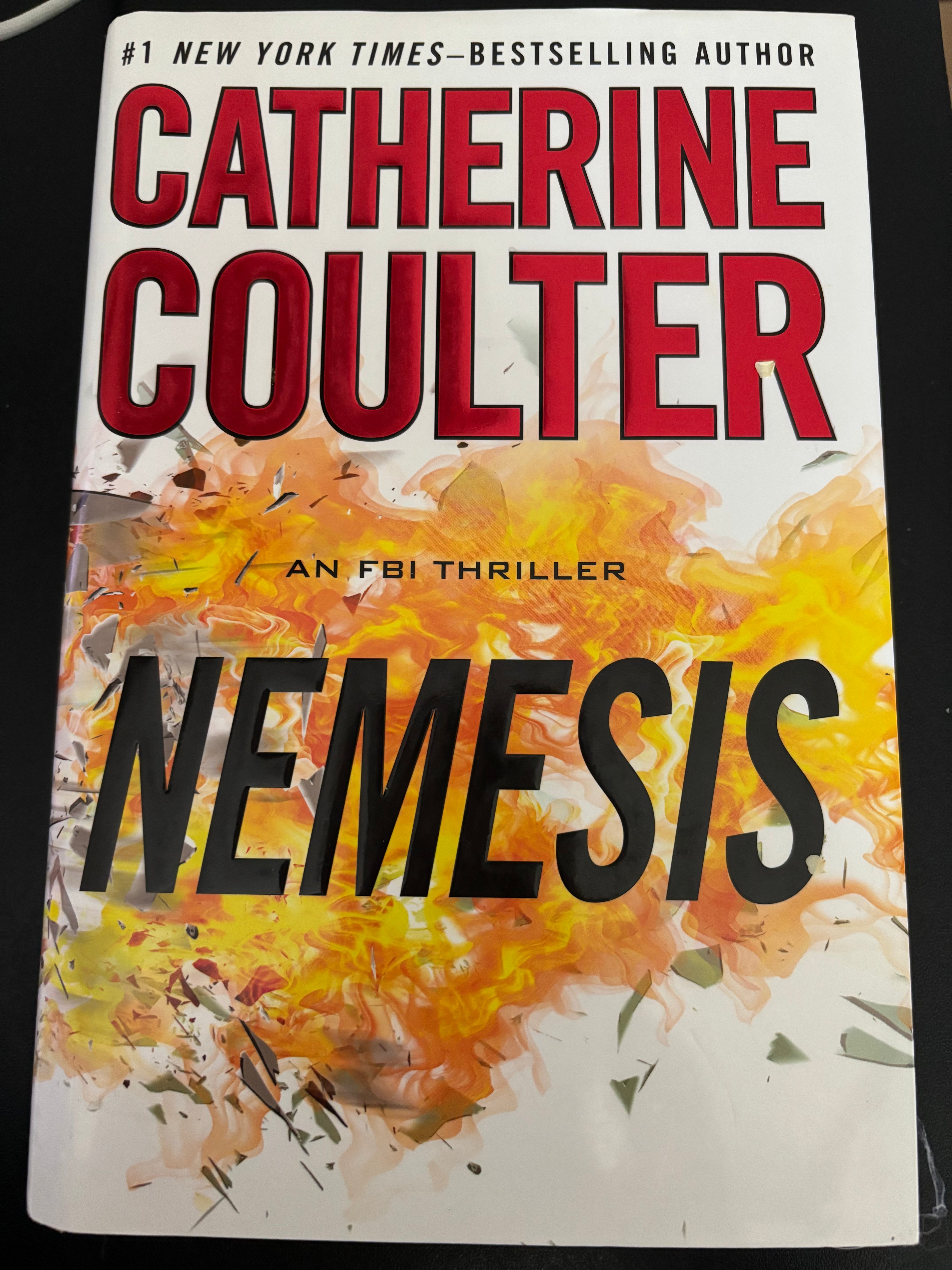 Nemesis (Book 19 of the FBI Thriller series) by Catherine Coulter hardcover (rescued)