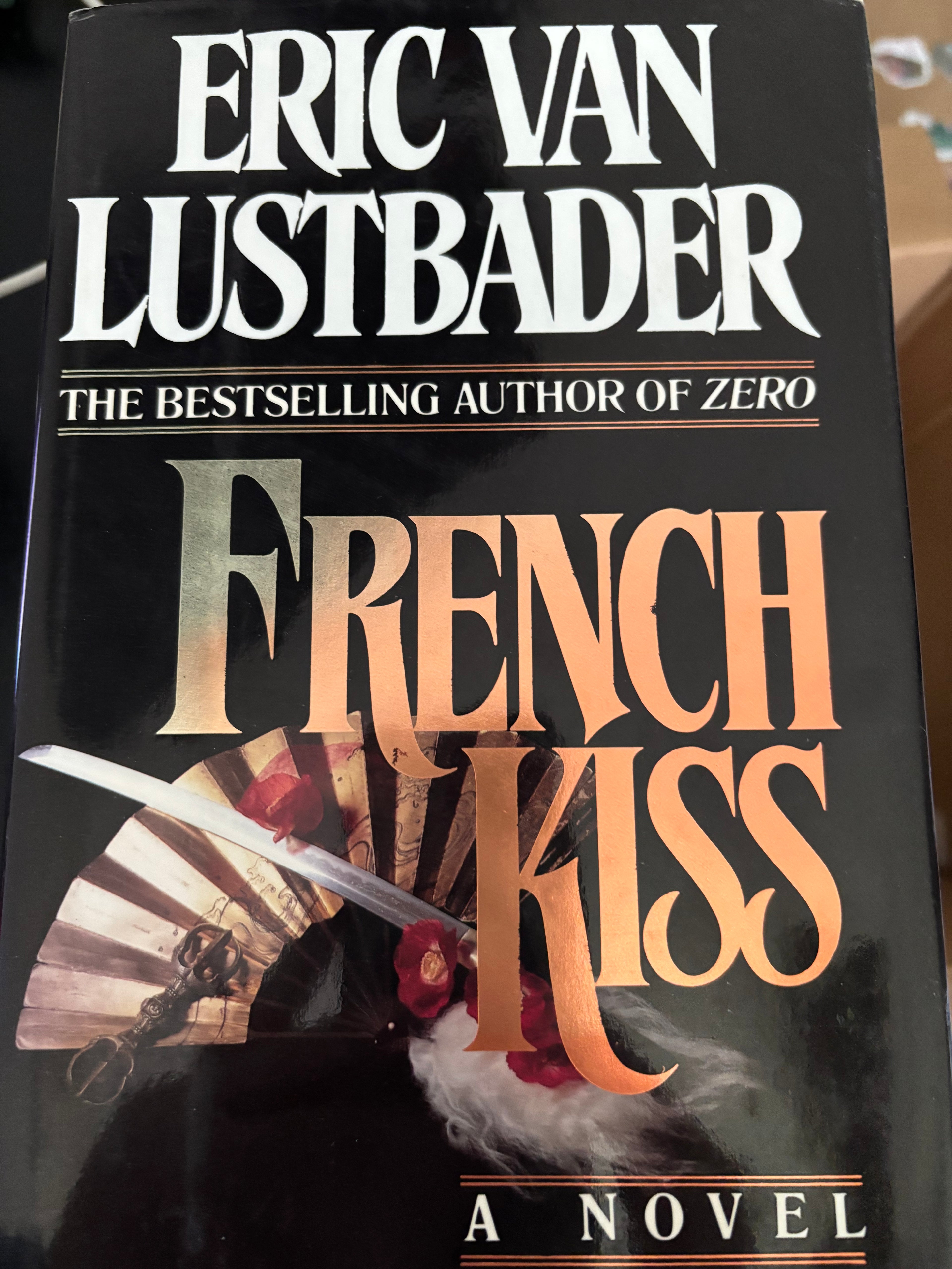 French Kiss by Eric Van Lustbader hardcover (like new)