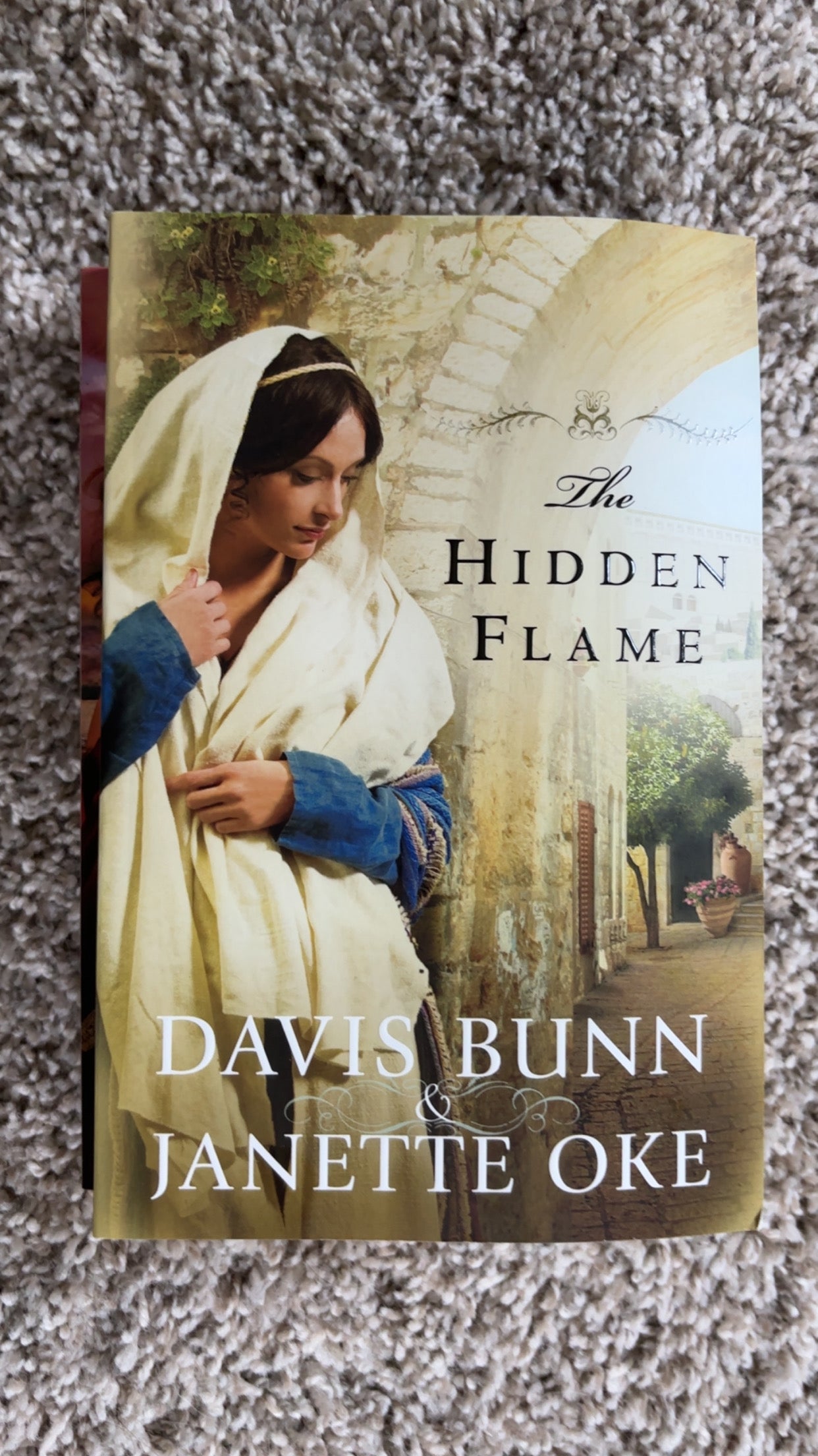 The Hidden Flame (Book 2 of the Acts of Faith) by Davis Bunn & Janette Oke paperback (like new)