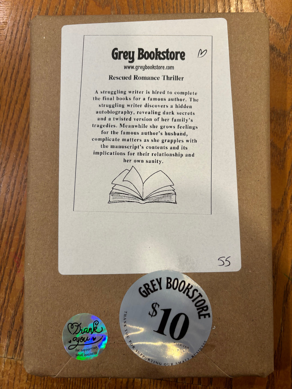 Blind Date with a Book #55 Rescued Contemporary Romance paperback