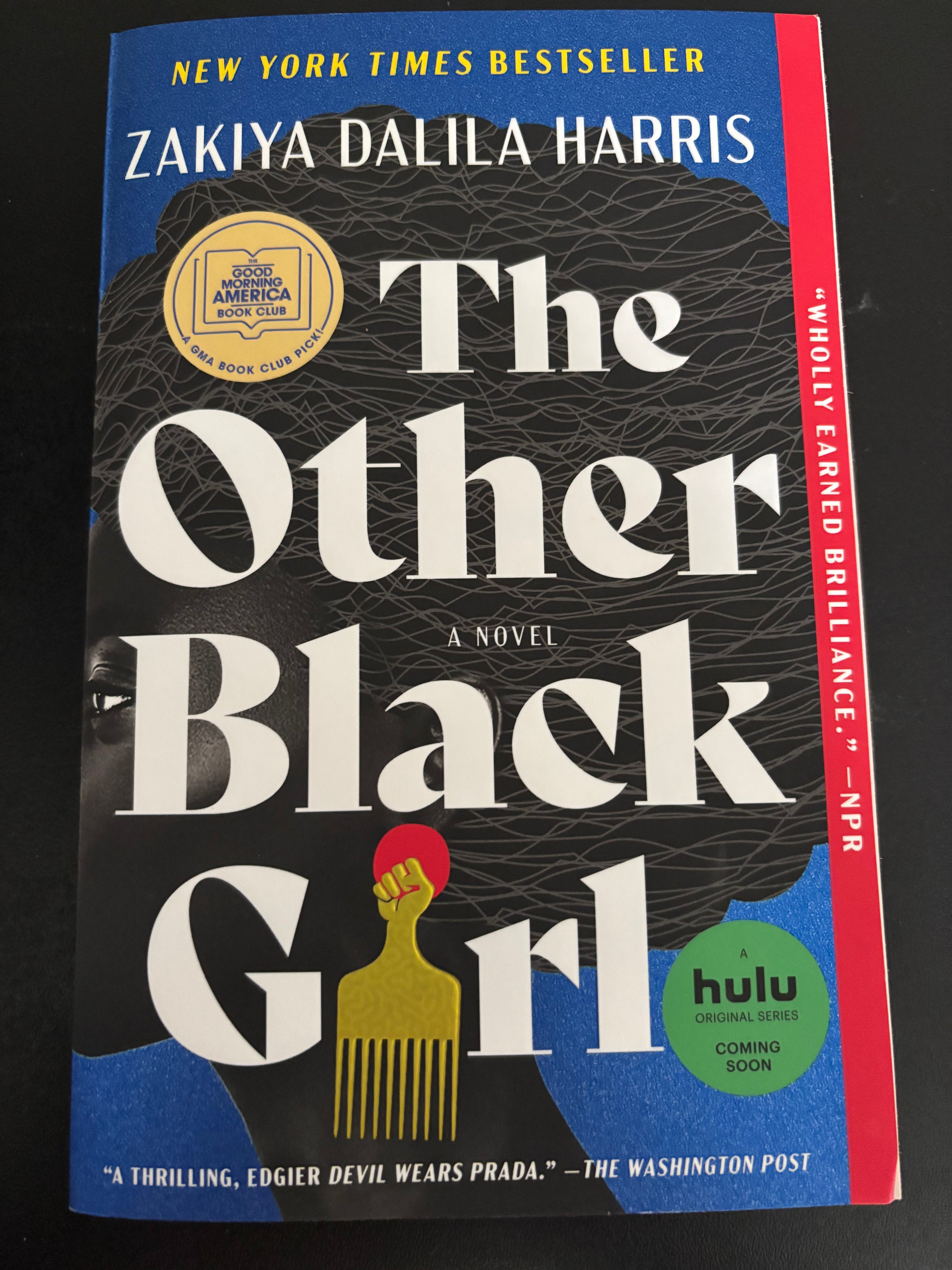 The Other Black Girl by Zakiya Dalila Harris paperback (rescued)