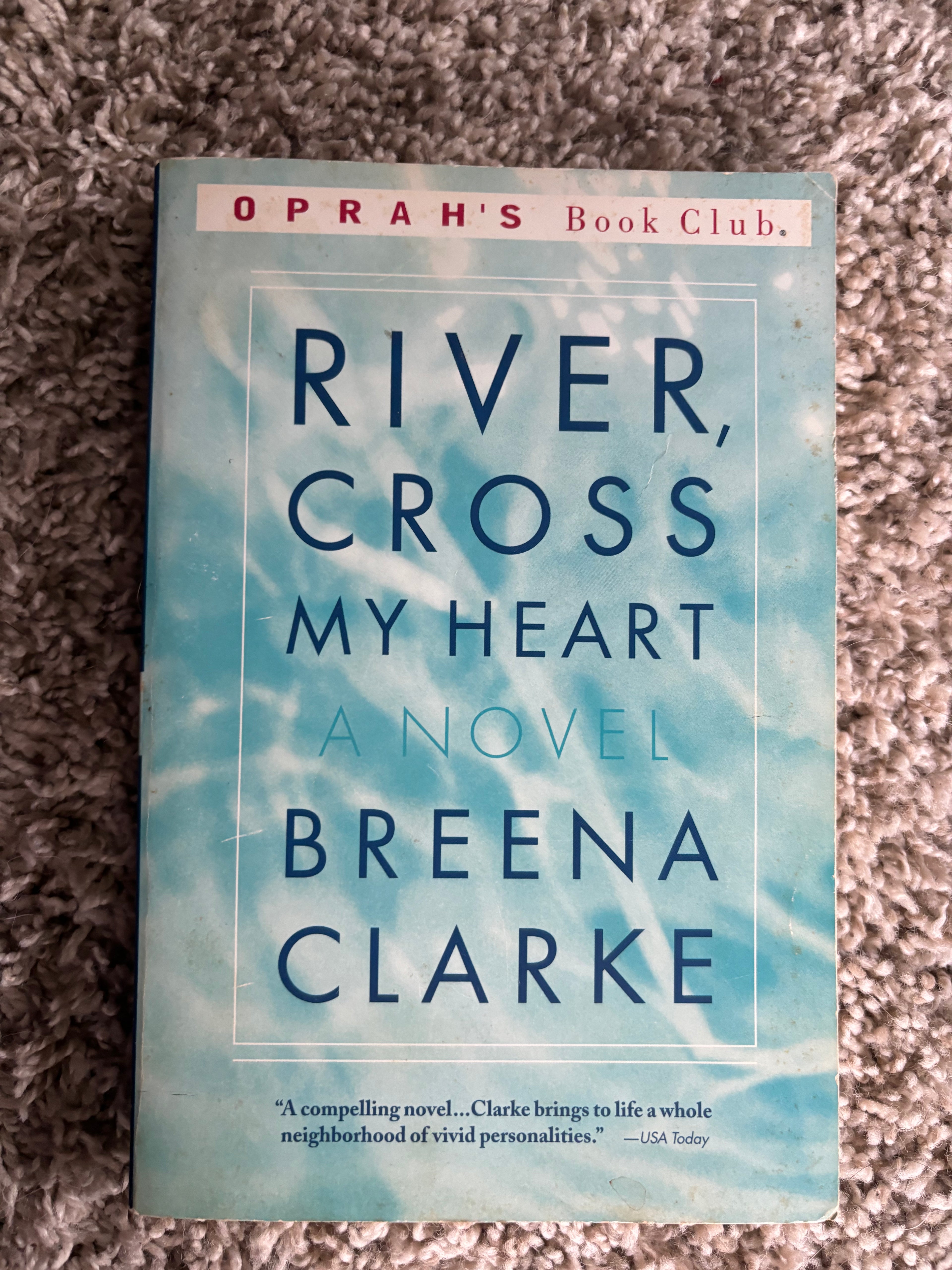 River, Cross My Heart by Breena Clarke paperback (rescued)