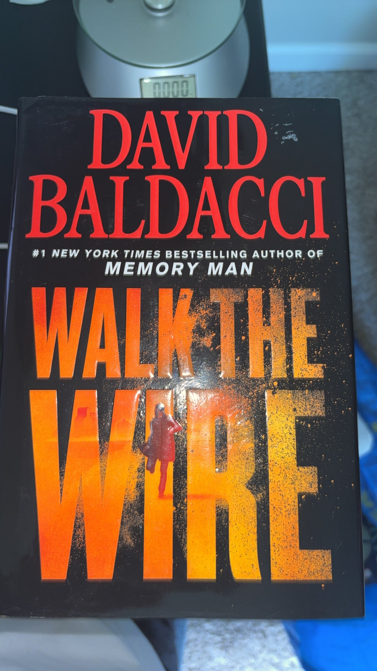 Walk The Wire (Book 6 of the Amos Decker series) by David Baldacci hardcover (like new)
