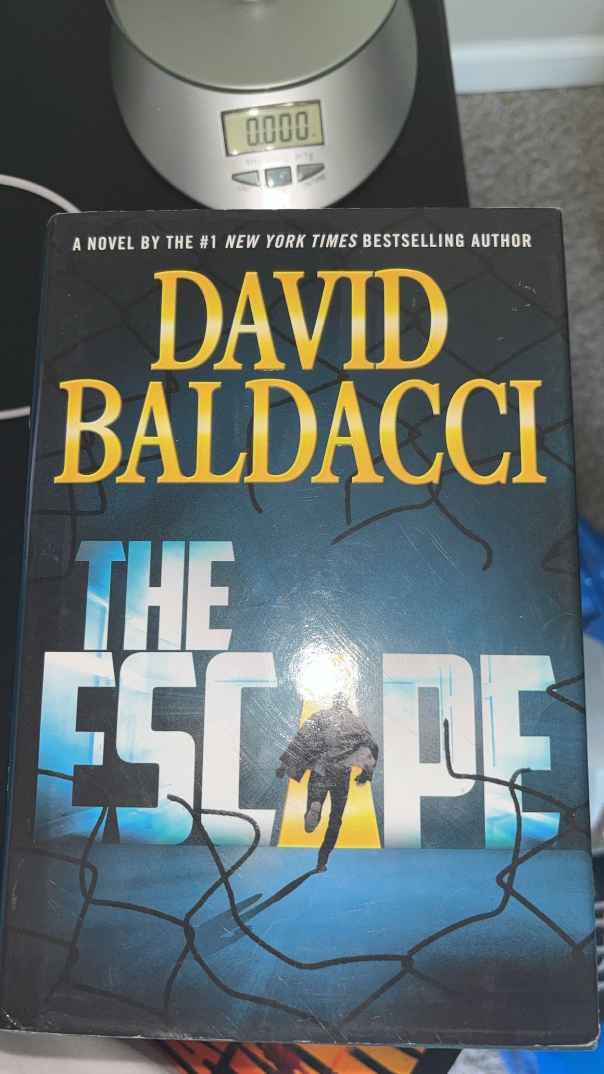 The Escape (Book 3 of the John Puller series) by David Baldacci hardcover (rescued)
