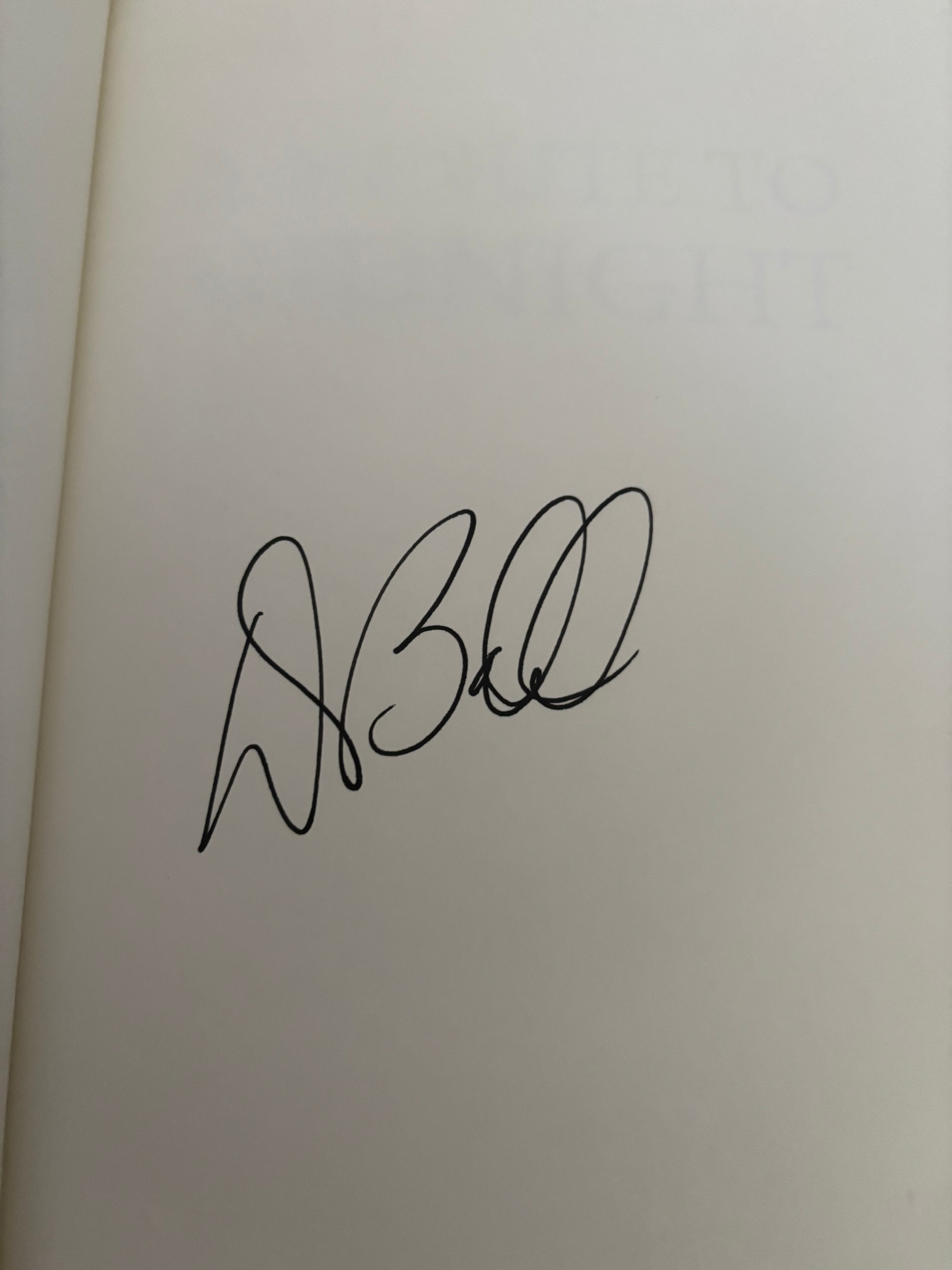 A Minute to Midnight (Book 2 of the Atlee Pine series) by David Baldacci First Edition Signed hardcover (like new)