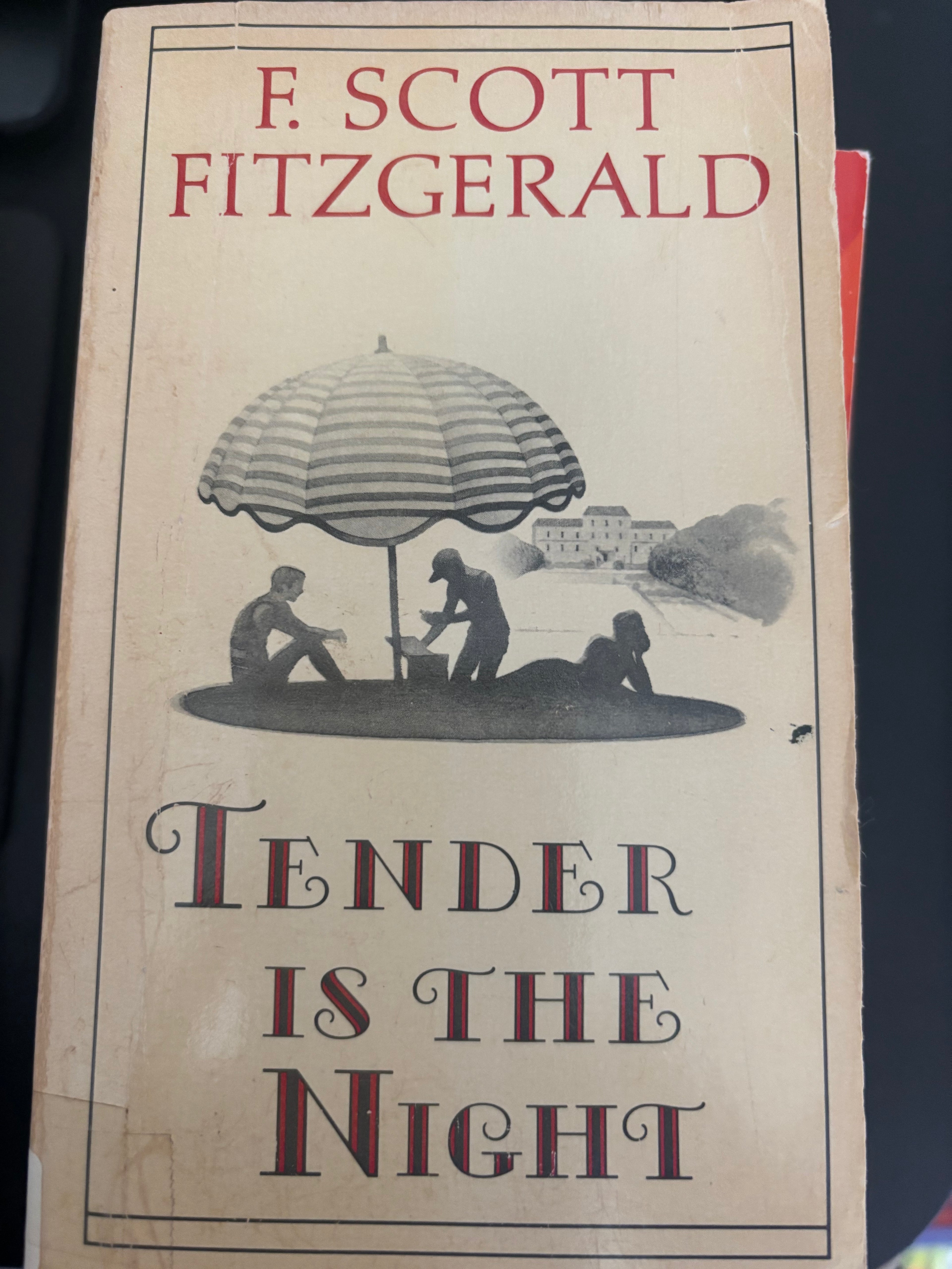 Tender is the Night by F. Scott Fitzgerald mass market (rescued) (old library copy)